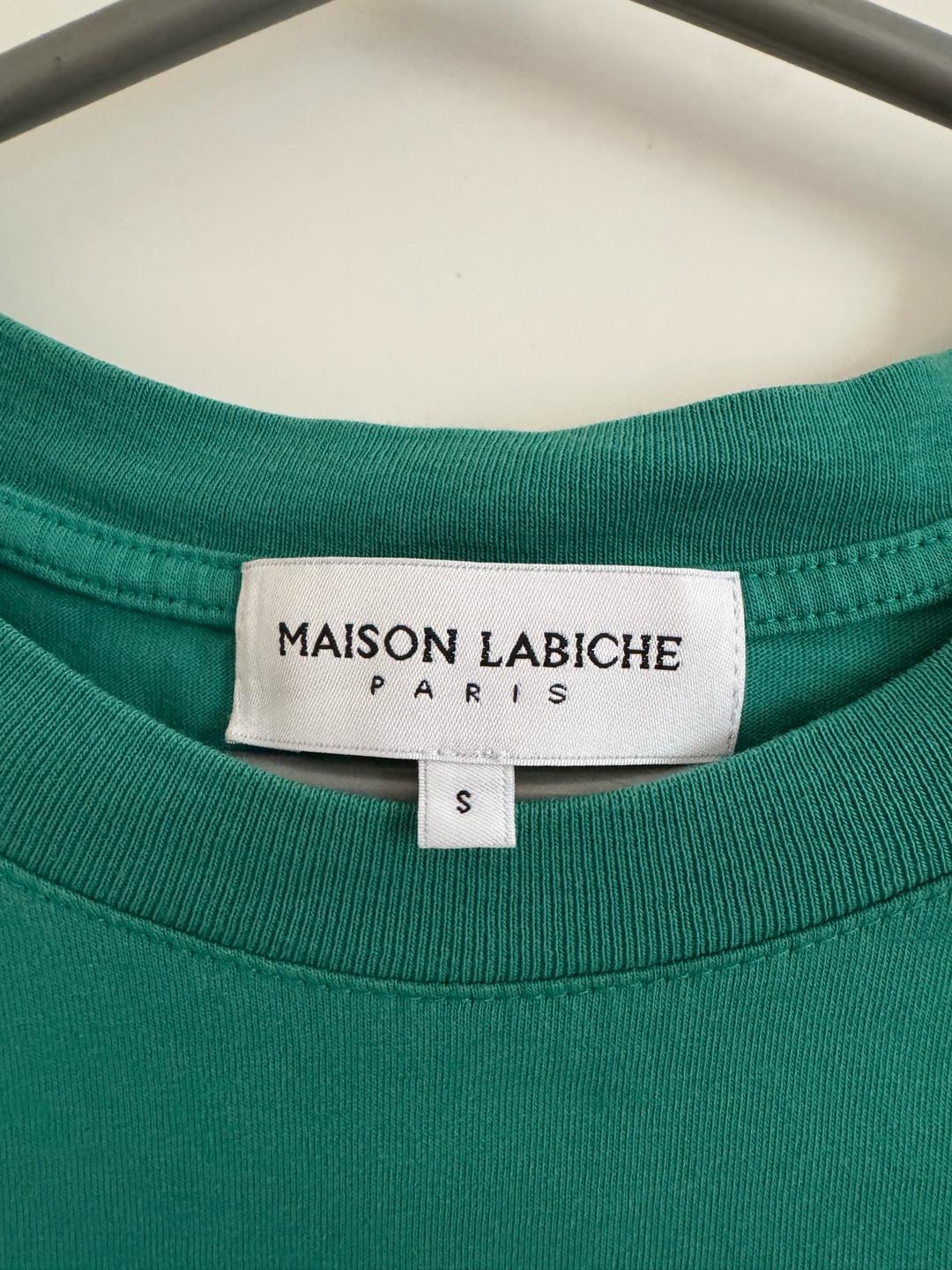 Maison Labiche Футболка зеленая Maison Labiche Paris — фото 2