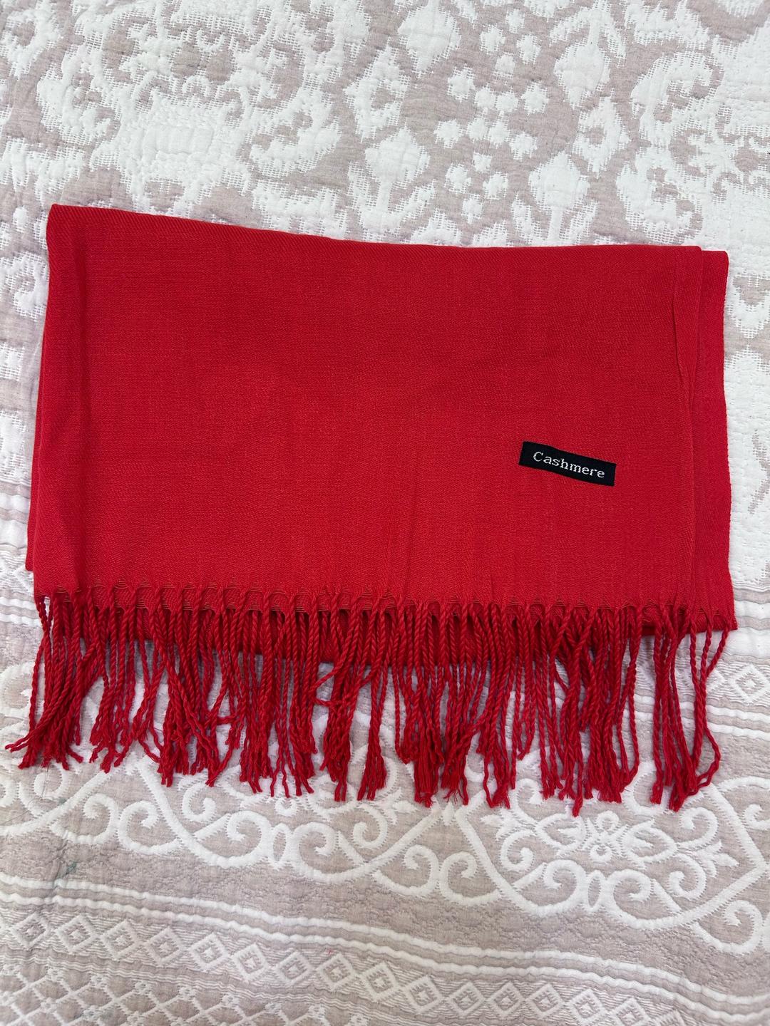 cashmere Шарф красный — фото 2