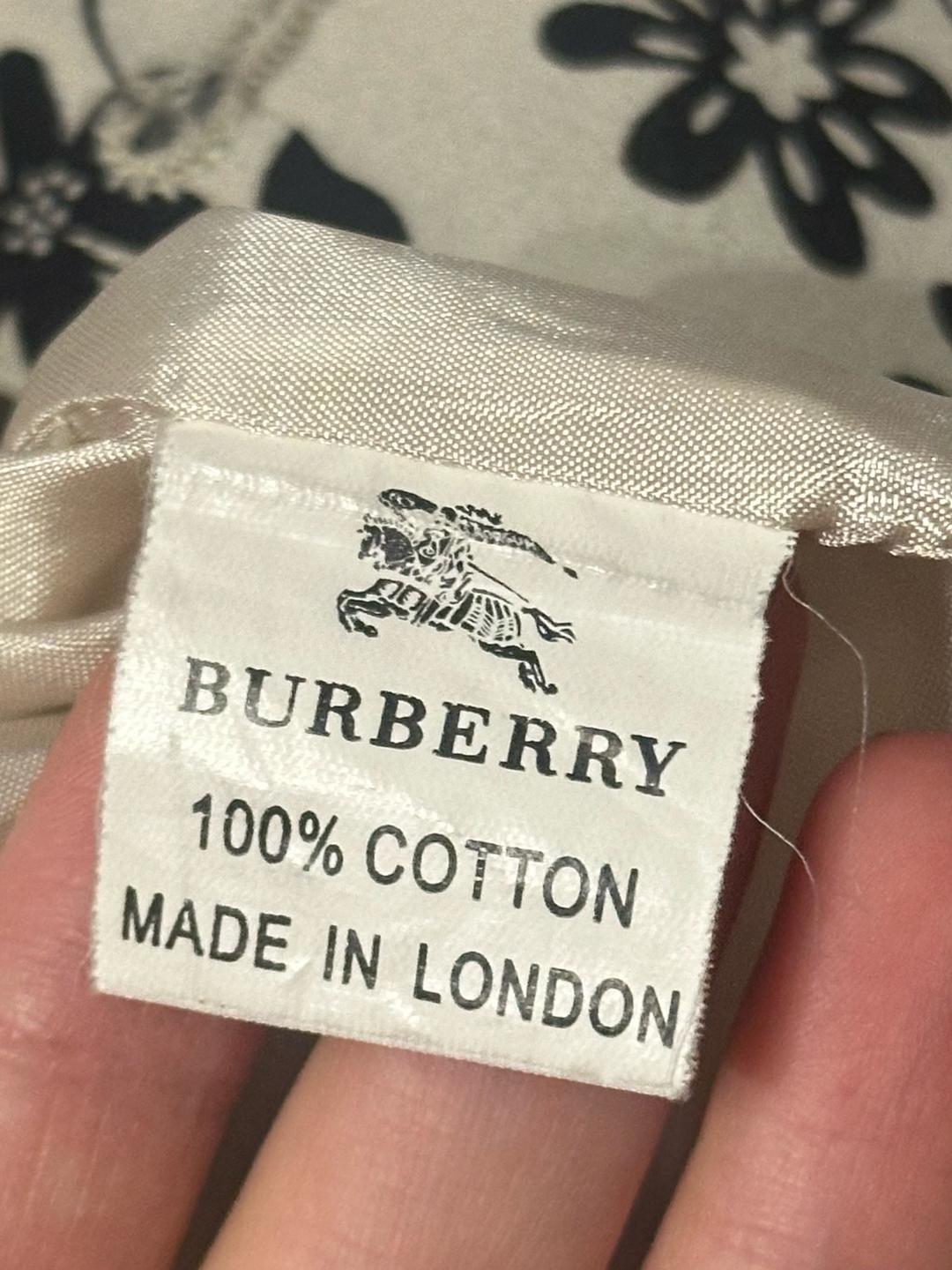Burberry Burberry винтажный тренч укороченный / хлопок 100% — фото 2