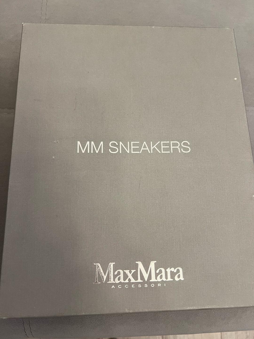 Max Mara Кроссовки MaxMara sneakers серый в коробке новые — фото 2