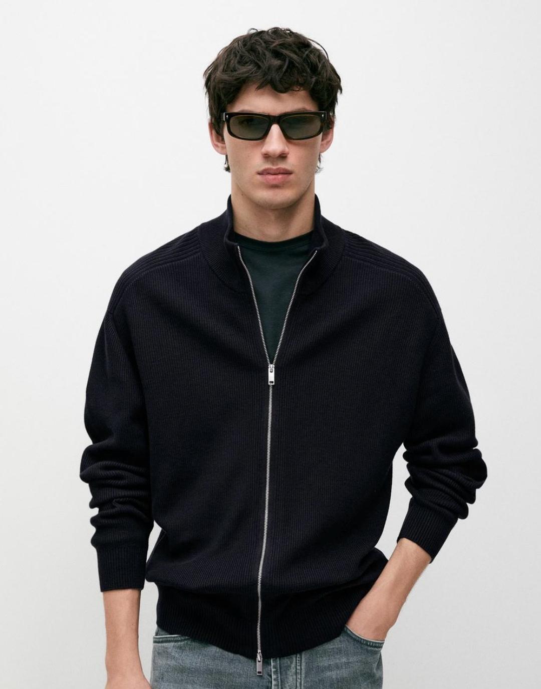 Massimo Dutti Кардиган Massimo Dutti из хлопкового трикотажа — фото 2