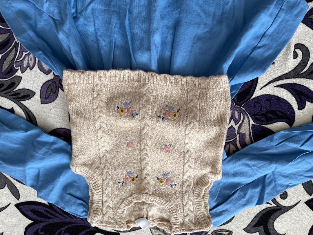 LC Waikiki Платье с вязаным жилетом LCW baby — фото 2