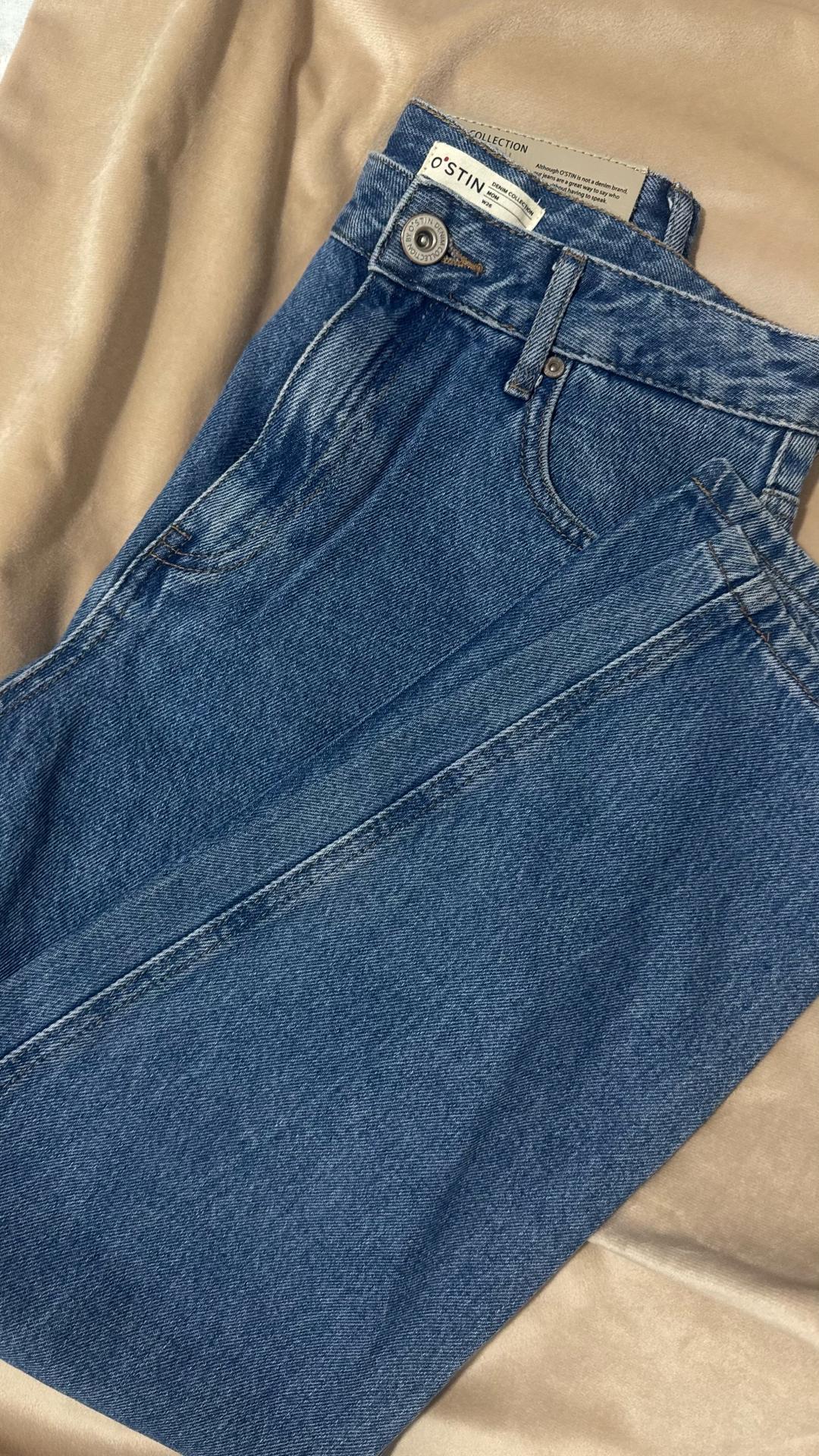 O'STIN Джинсы OSTIN mom fit W26 / высокая посадка / базовые — фото 2