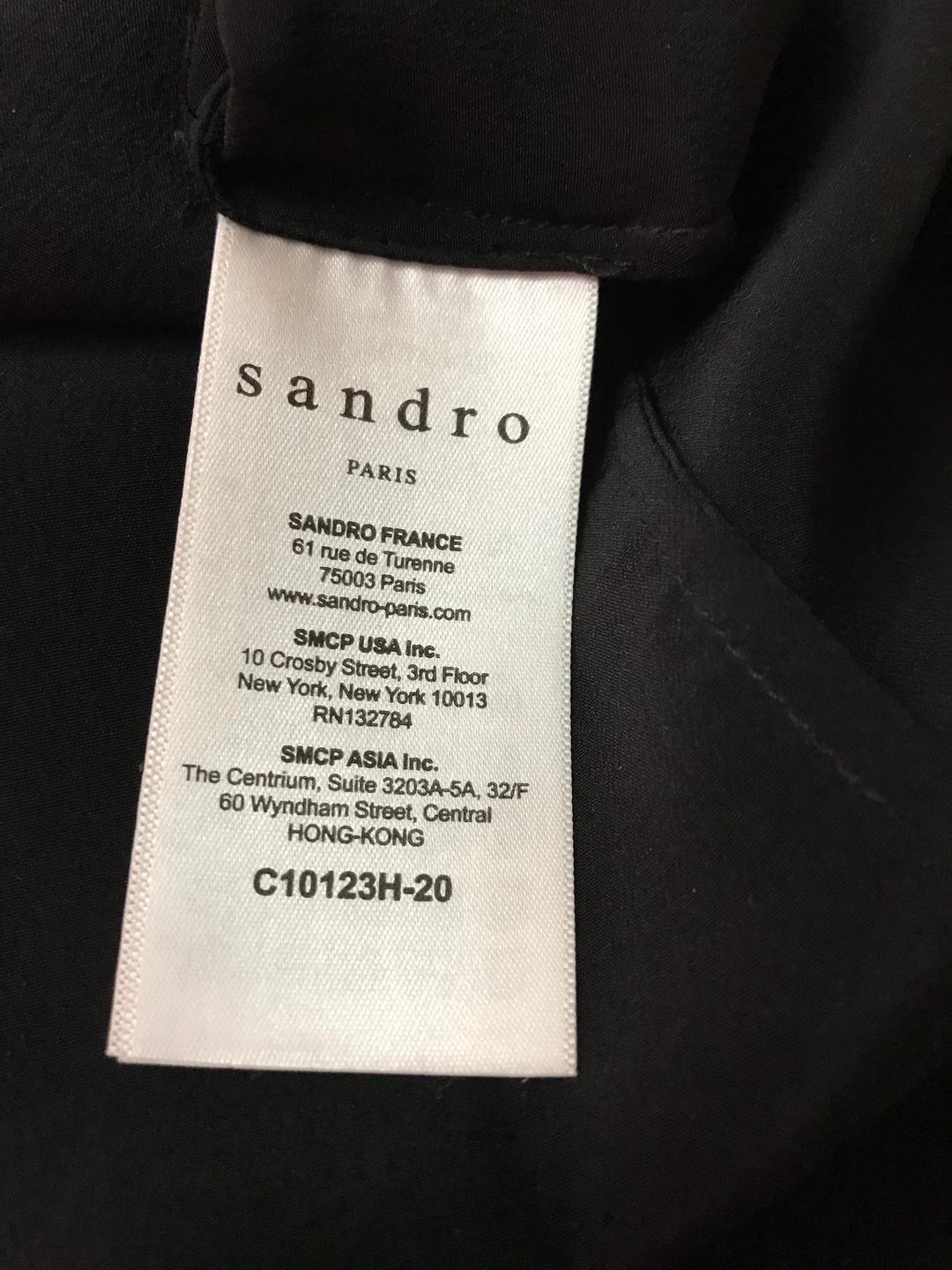 Sandro Блузка SANDRO оригинал — фото 2