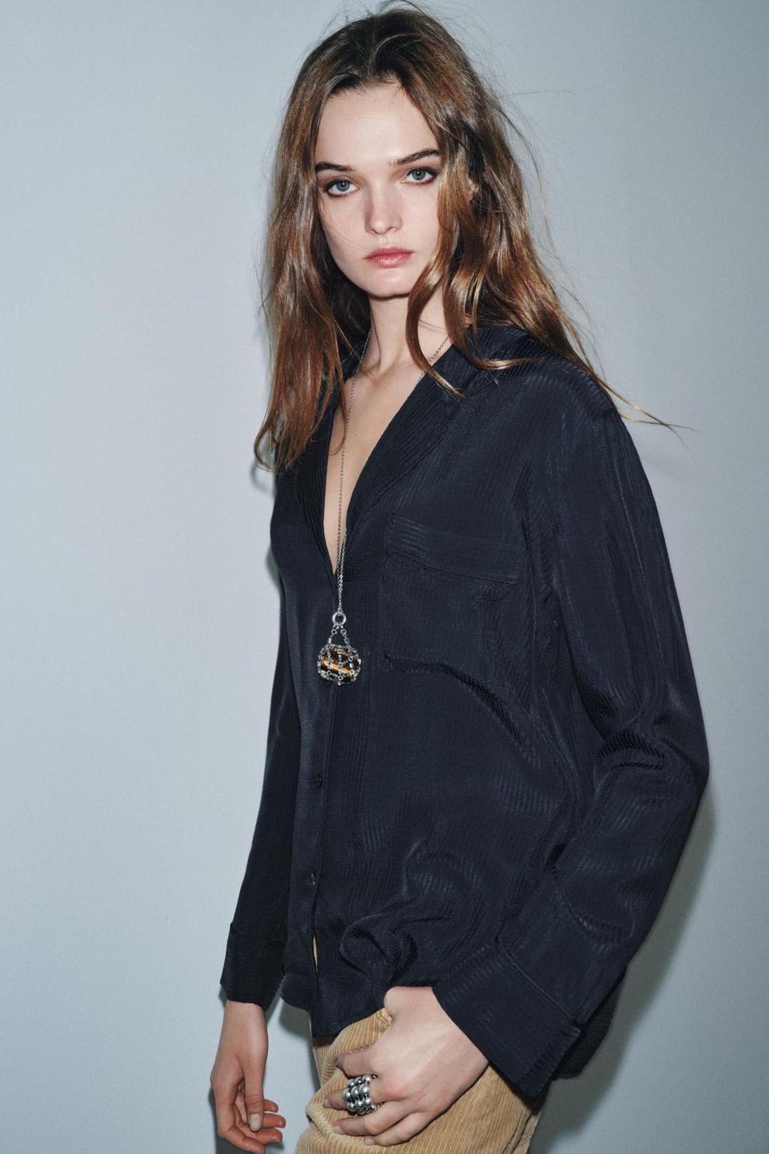 Zara Женская рубашка Zara — фото 2