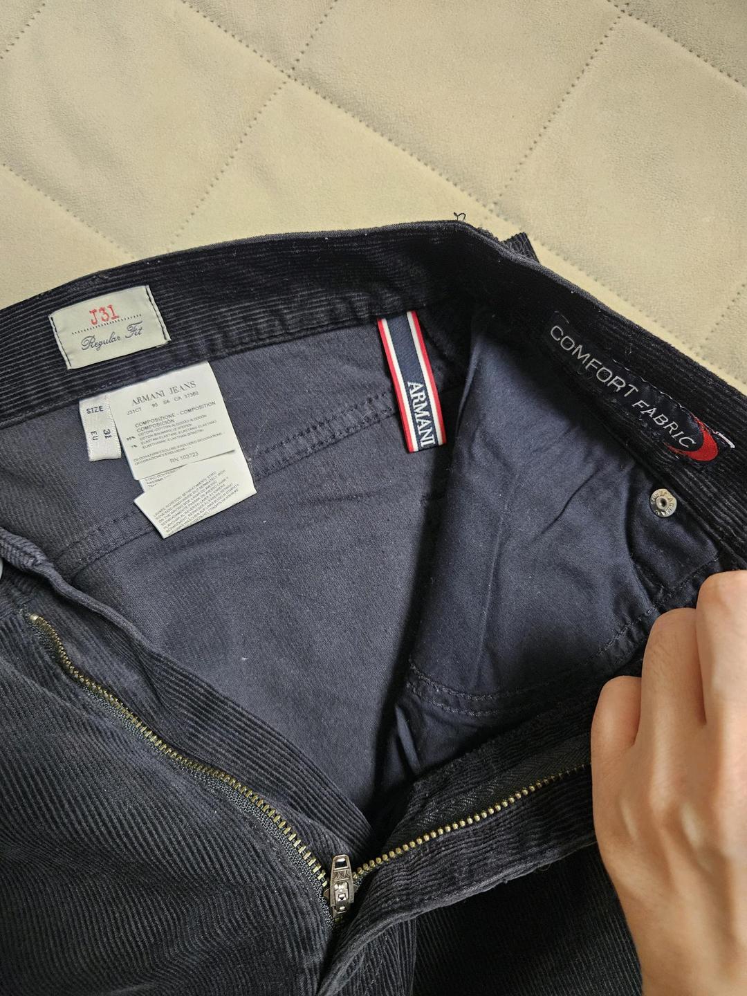 Armani Jeans Мужские вельветовые джинсы — фото 2