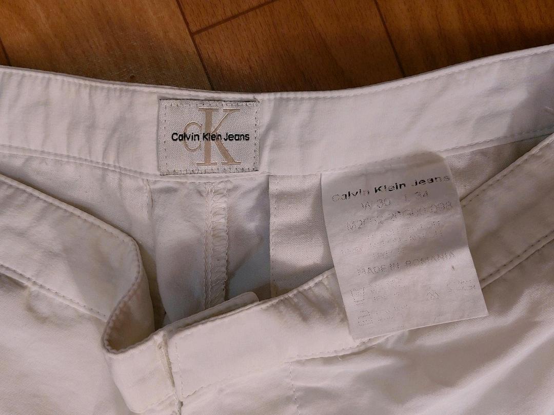 Calvin Klein белые брюки Calvin Klein — фото 2