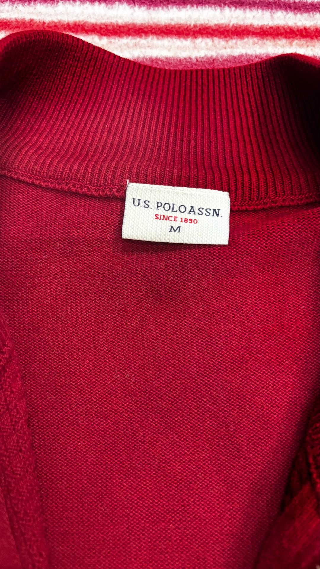 U.S. Polo Assn. Красная зипка от U.S. Polo Assn. — фото 2