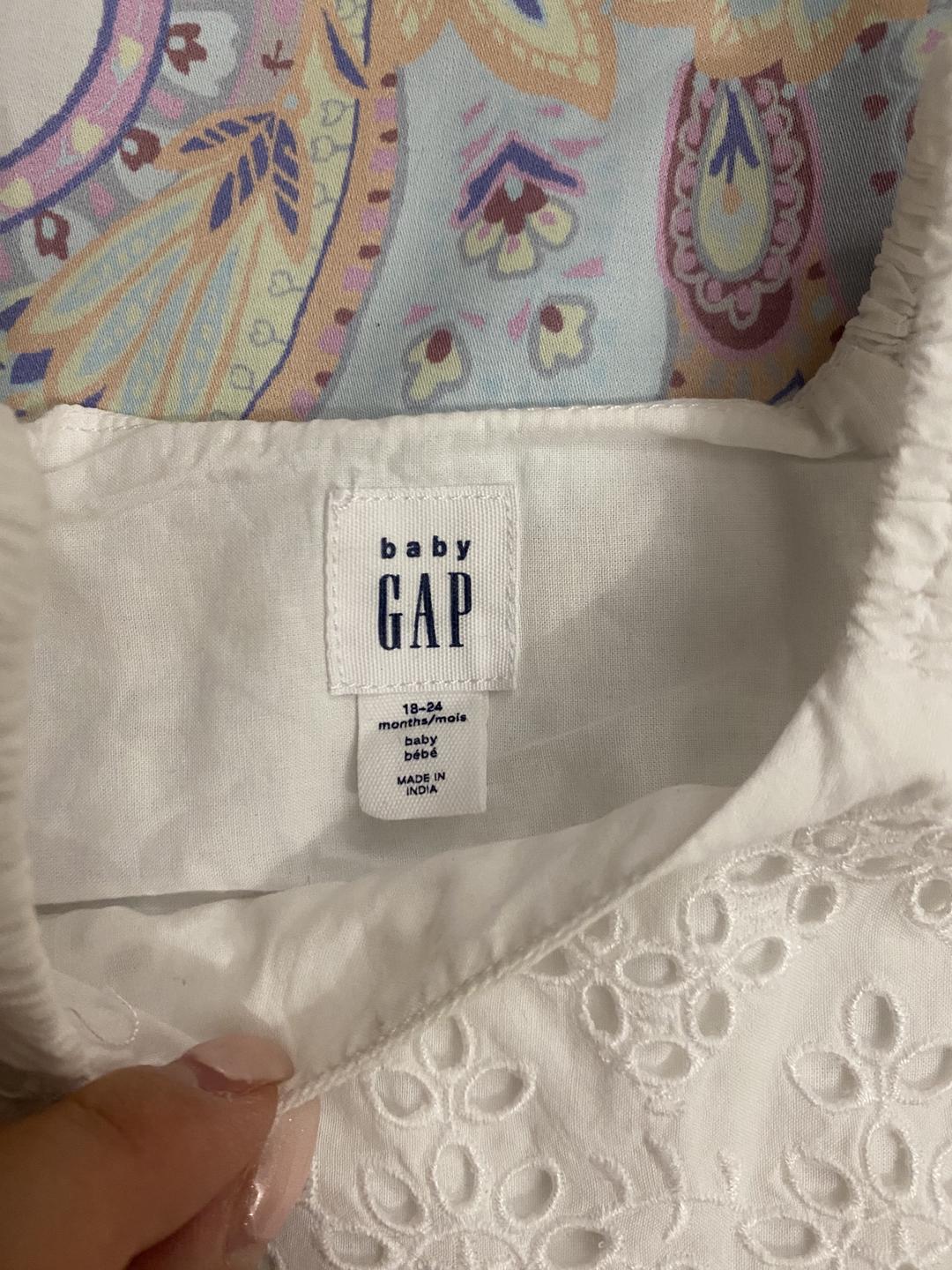 GAP летние плятья на девочку 18-24мес Gap и Old Navy — фото 2