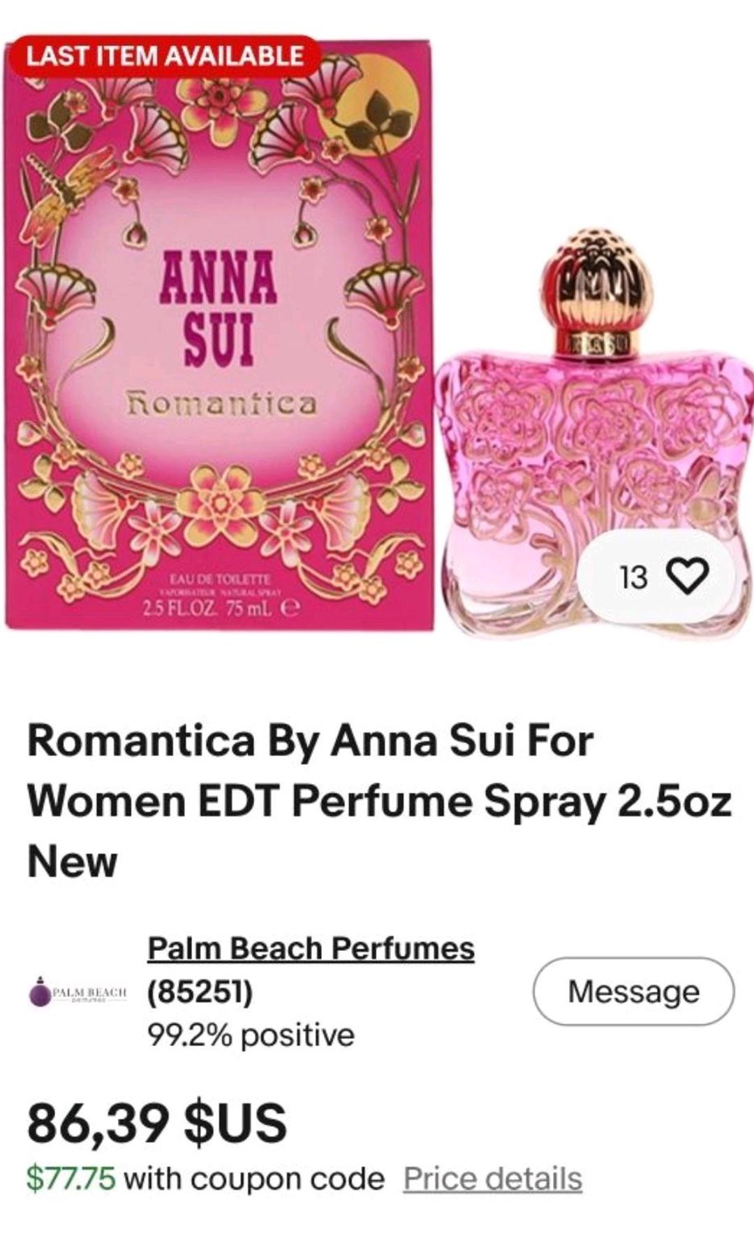 Anna Sui Anna Sui туалетная вода (редкая) — фото 2
