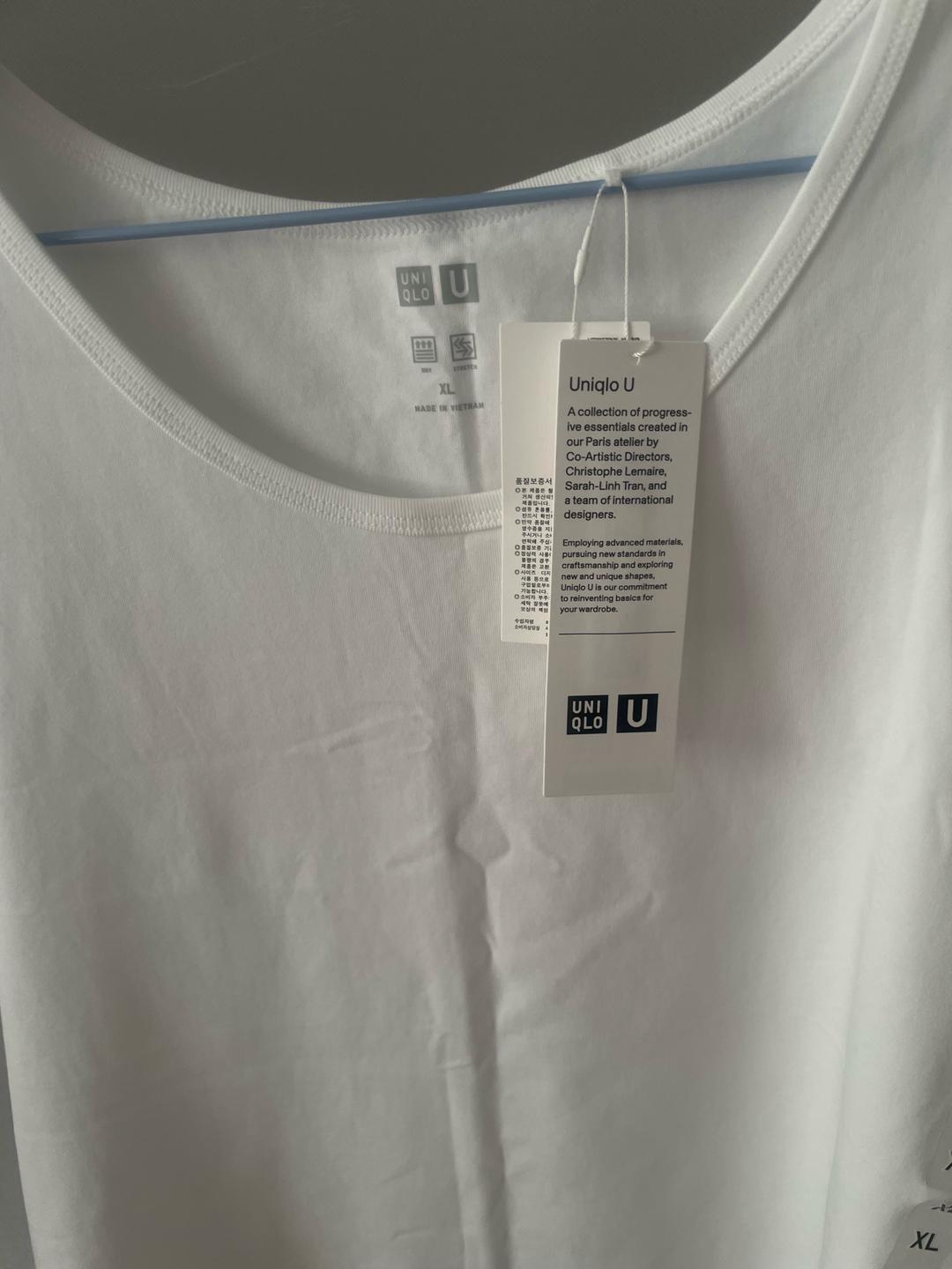 Uniqlo Мужская Майка белая от Uniqlo — фото 2