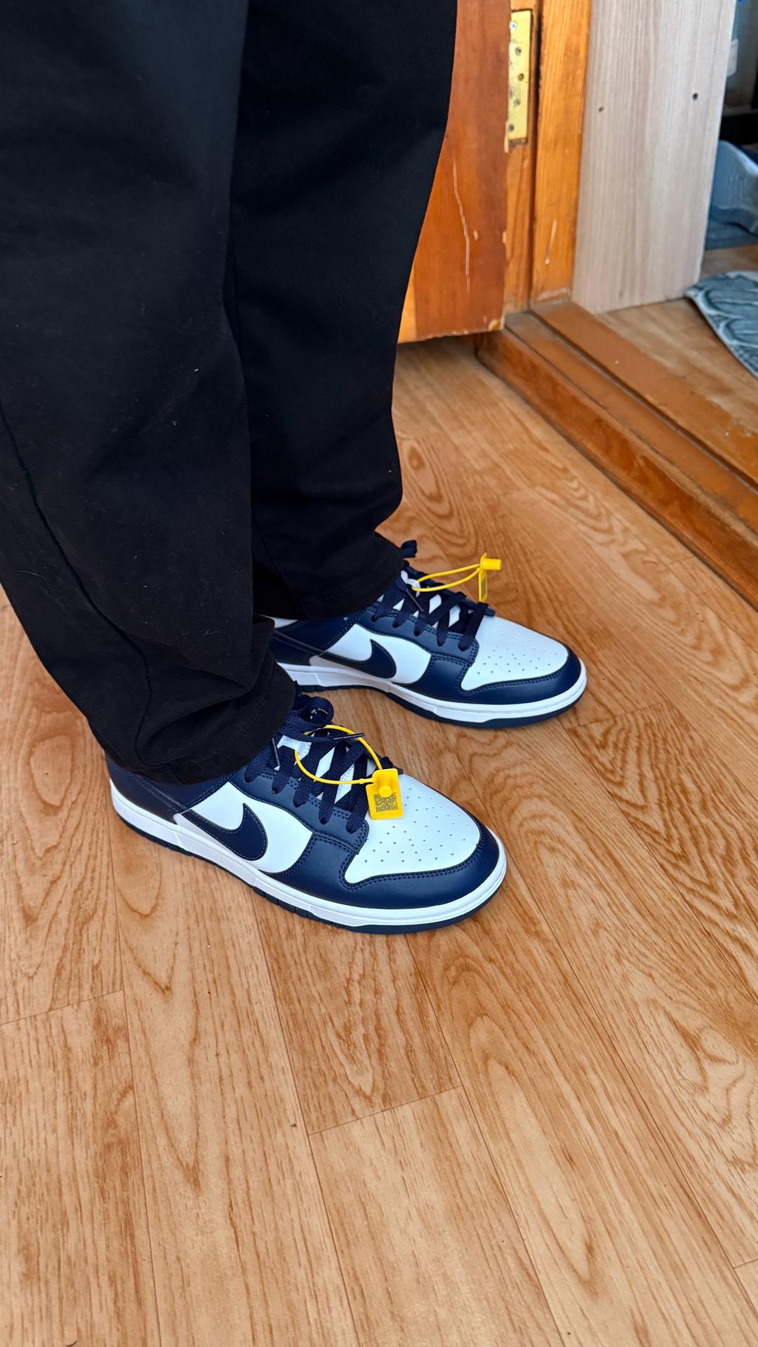 Nike nike dunk low blue — фото 2