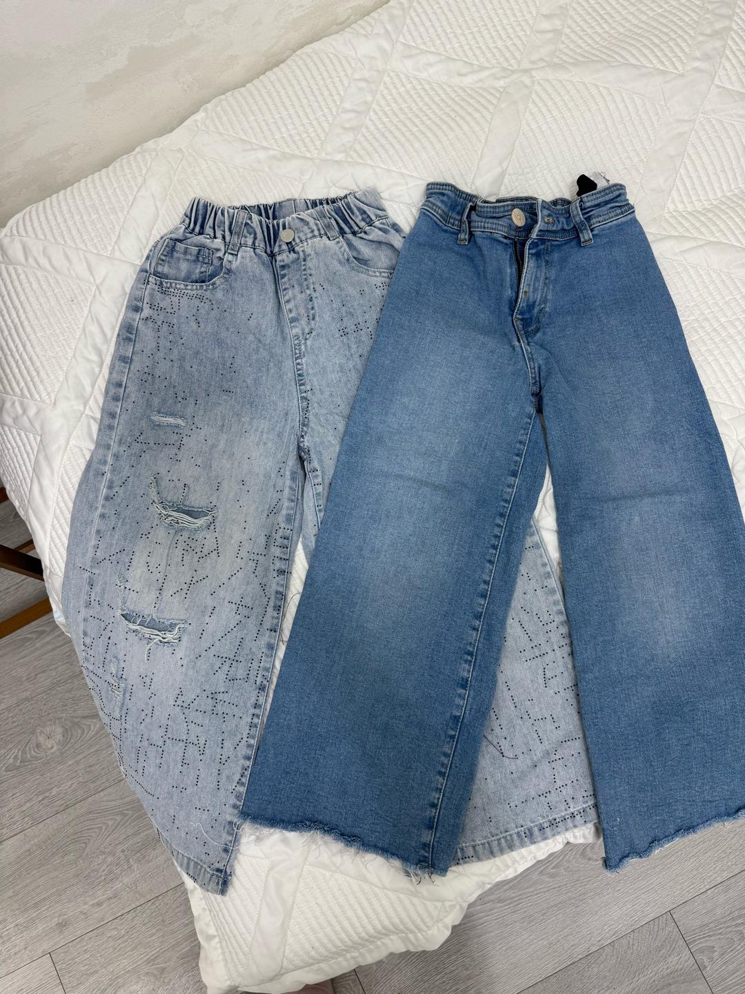 Zara Джинсы на девочку — фото 2