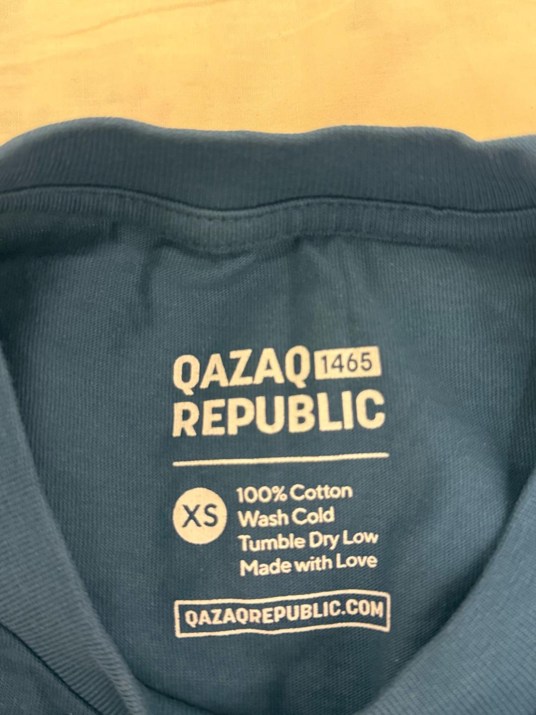 Qazaq Republic Синяя Футболка Qazaq Republic XS — фото 2