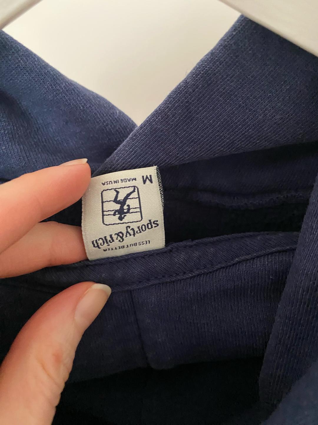 Sporty & Rich Sporty & Rich Cropped Hoodie — фото 2