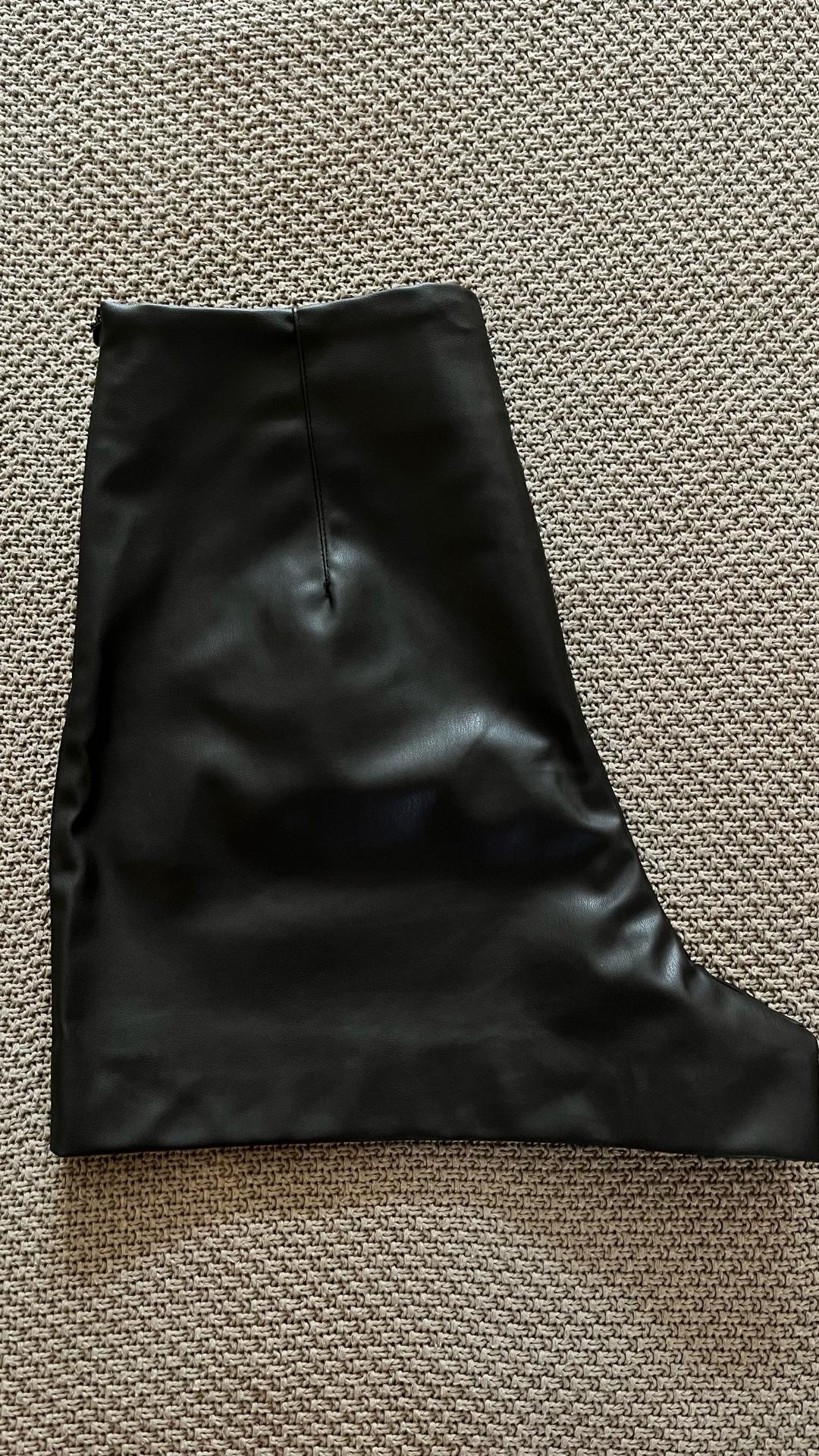 Zara Шорты экокожа Zara — фото 2