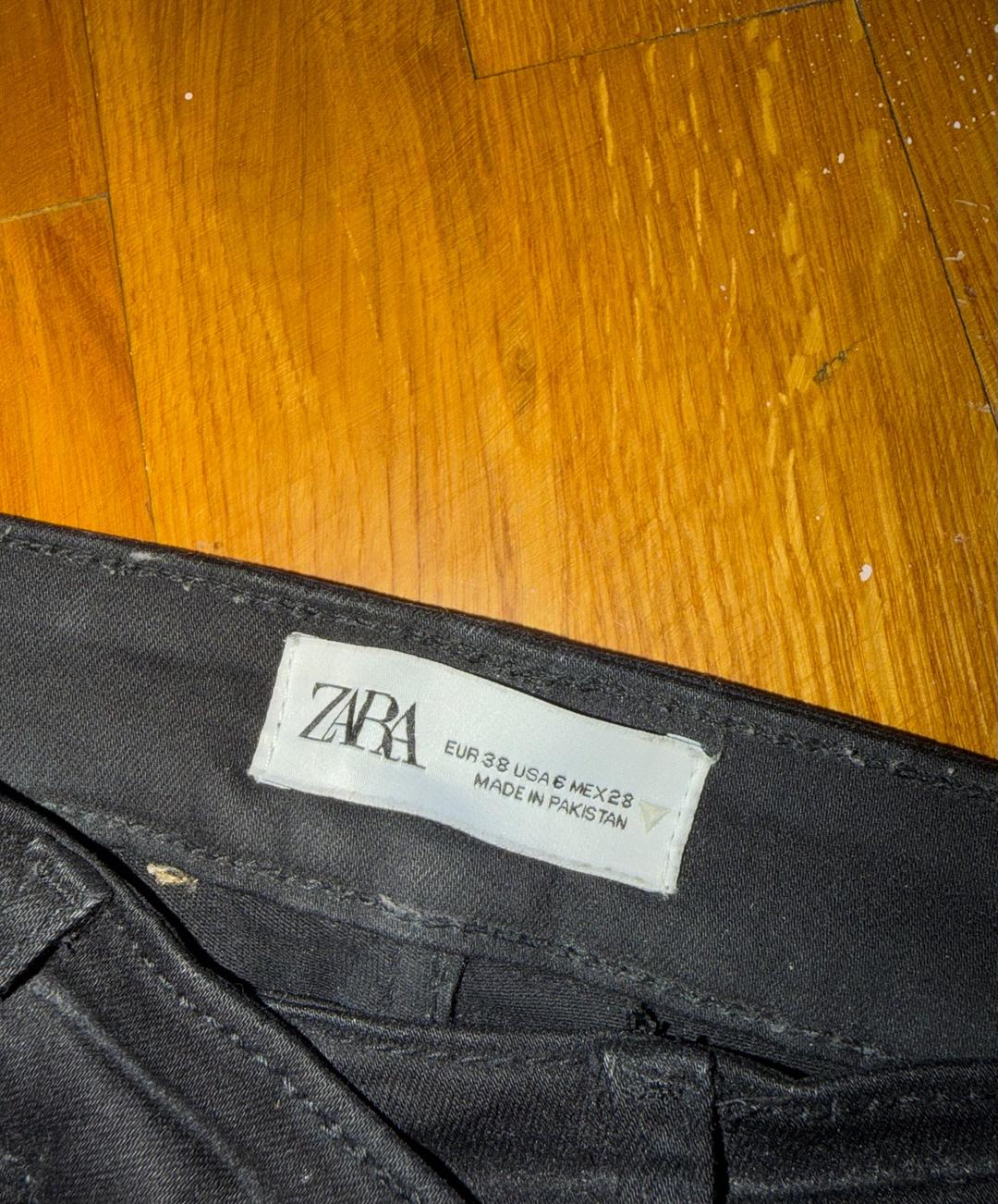Zara Черные джинсы ZARA — фото 2