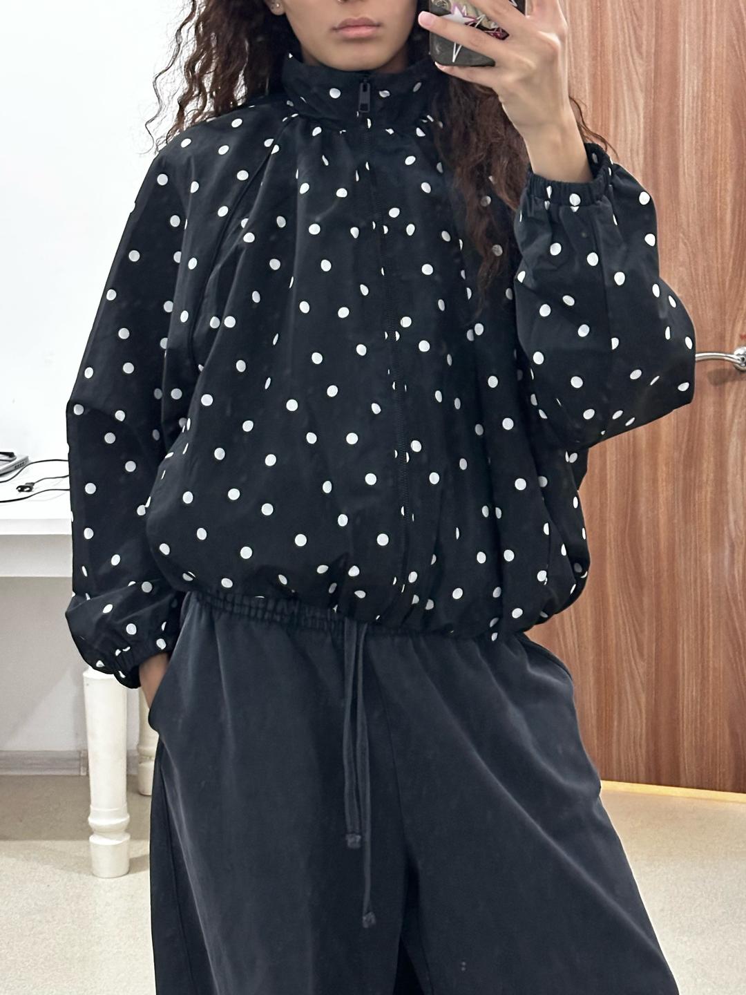 Bershka Polka dot ветровка Bershka — фото 2