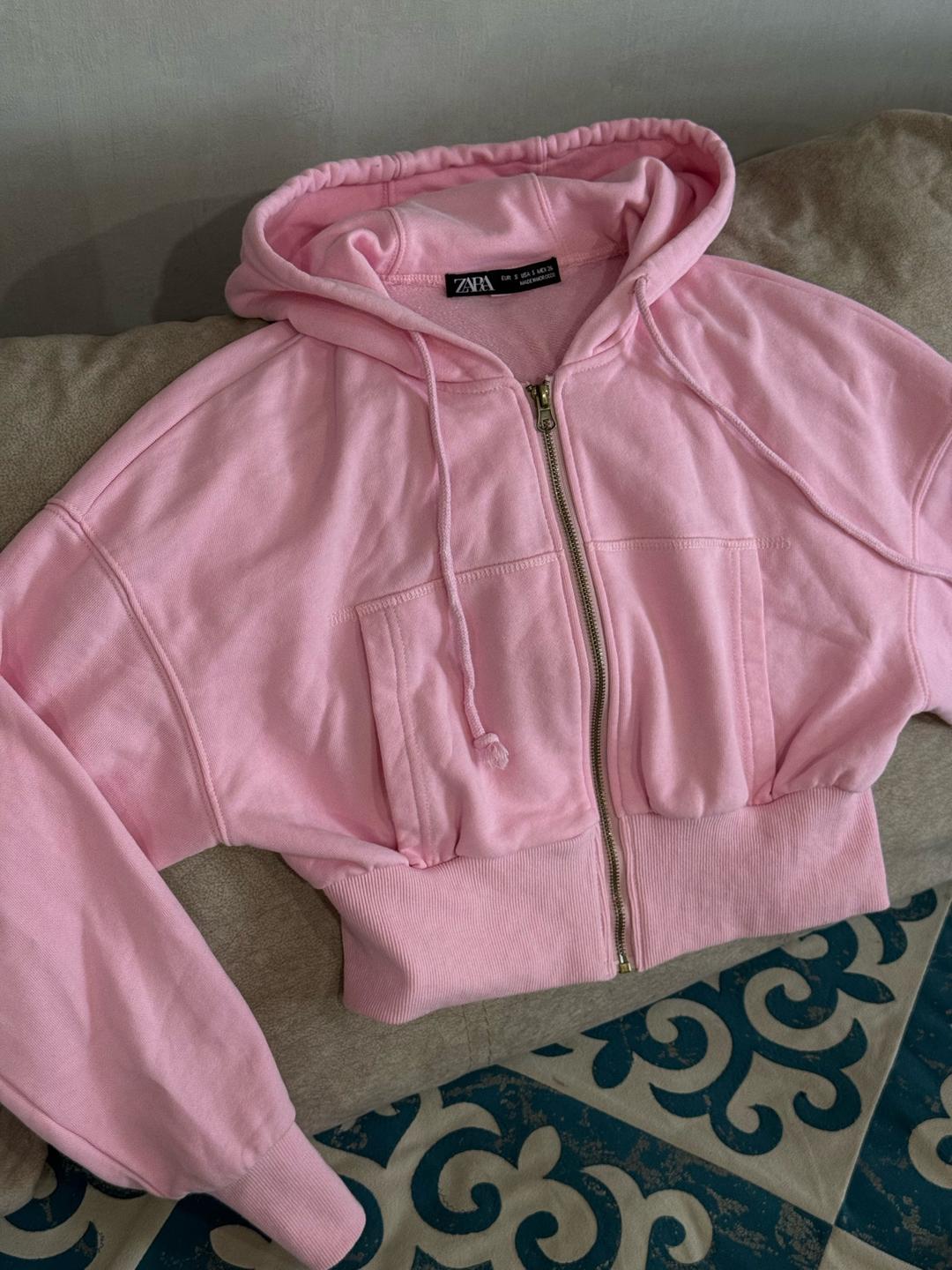 Zara Спорт костюм Zara + джинсовый комбинезон — фото 2