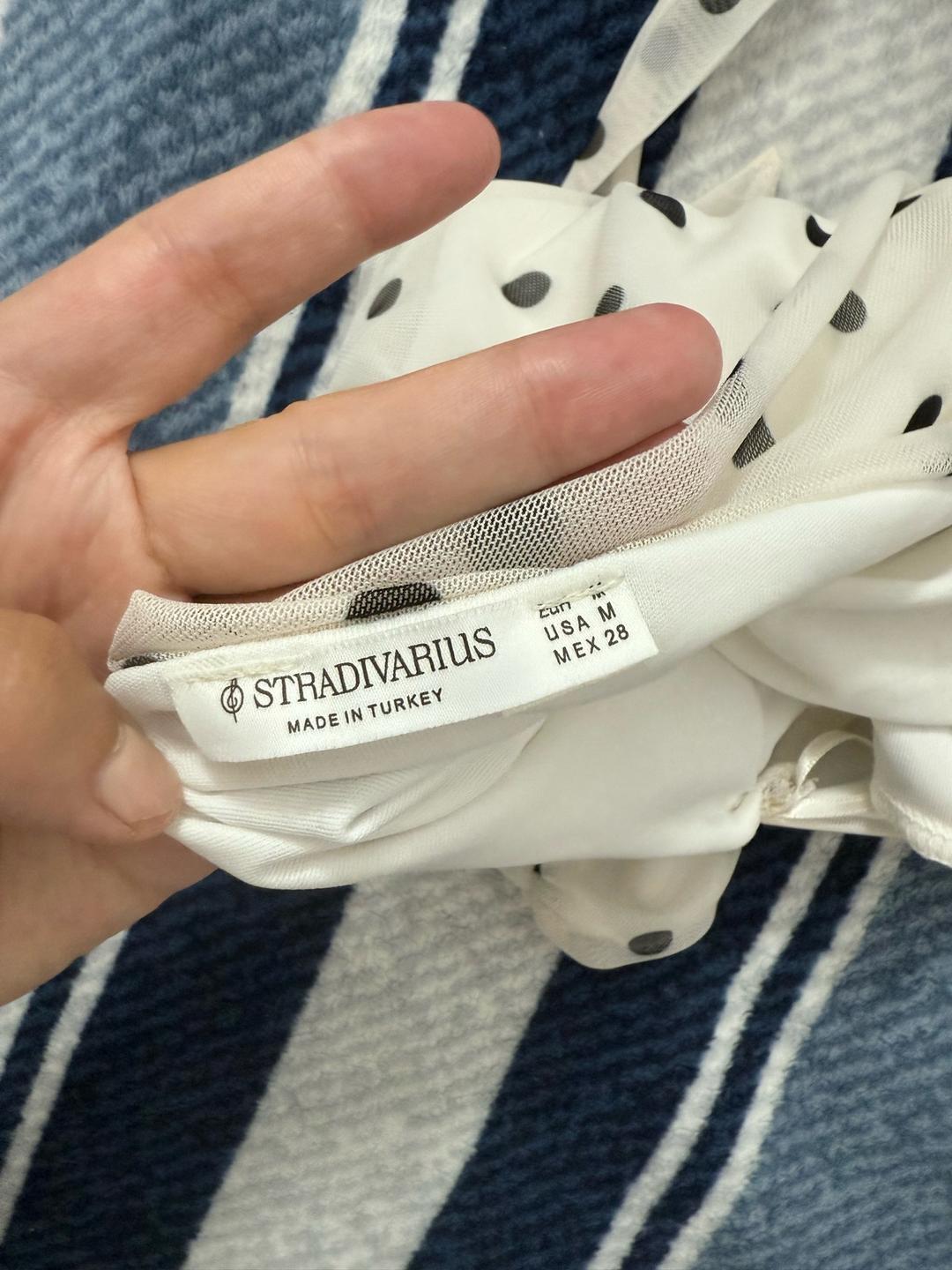 Stradivarius Топ Stradivarius в горошек — фото 2