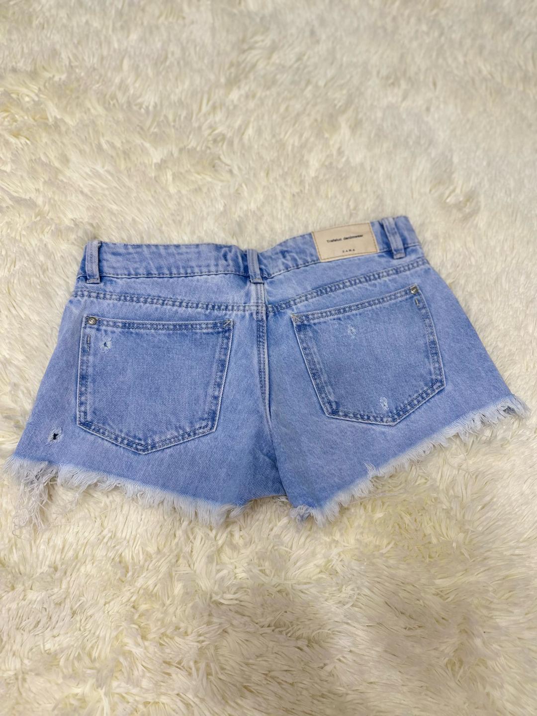 Zara Джинсовые шорты Zara — фото 2