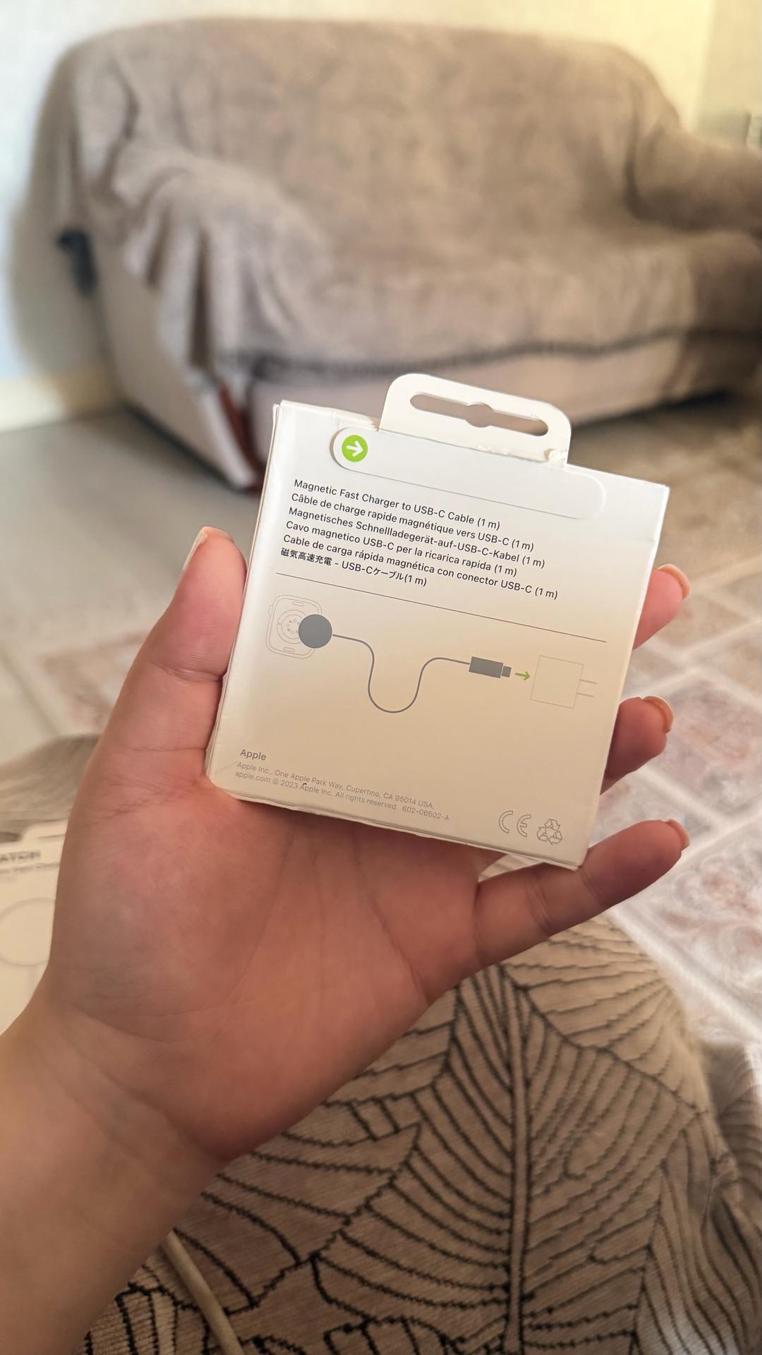 Apple Apple Watch Magnetic Fast Charger to USB-C Cable — фото 2