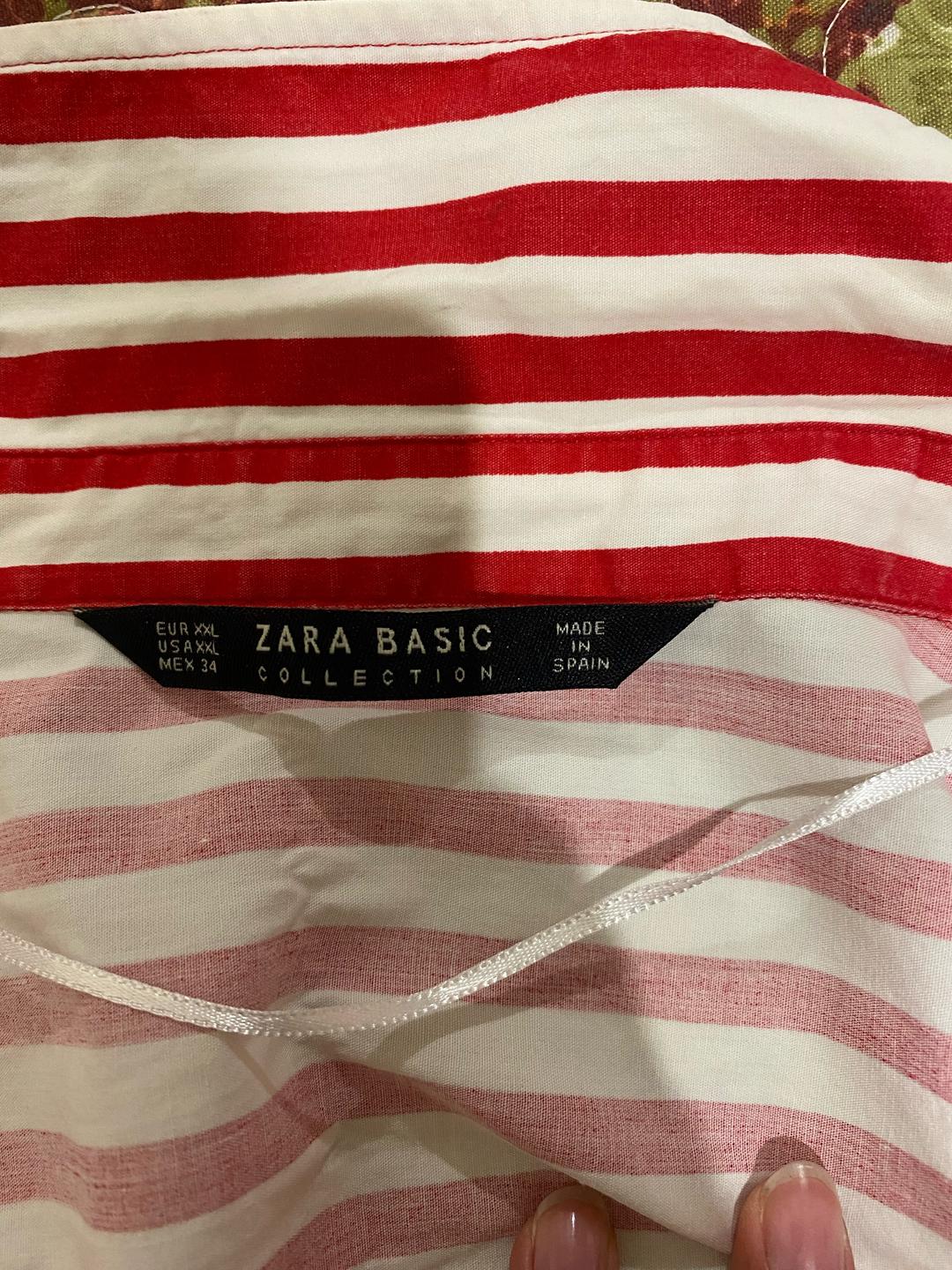 Zara Рубашка в полоску ZARA — фото 2