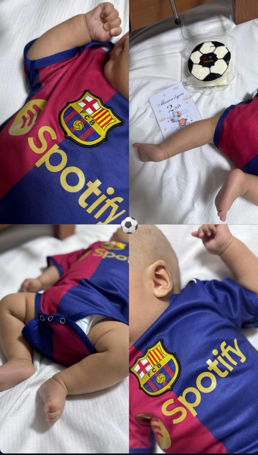 Fc Barcelona Боди - FC Barcelona   (футбольная форма для фотосессии) — фото 2
