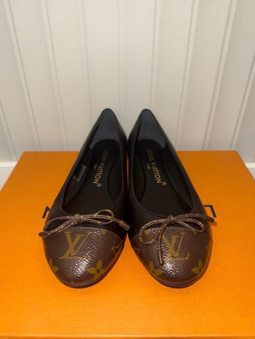 Louis Vuitton Балетки Louis Vuitton оригинал — фото 2