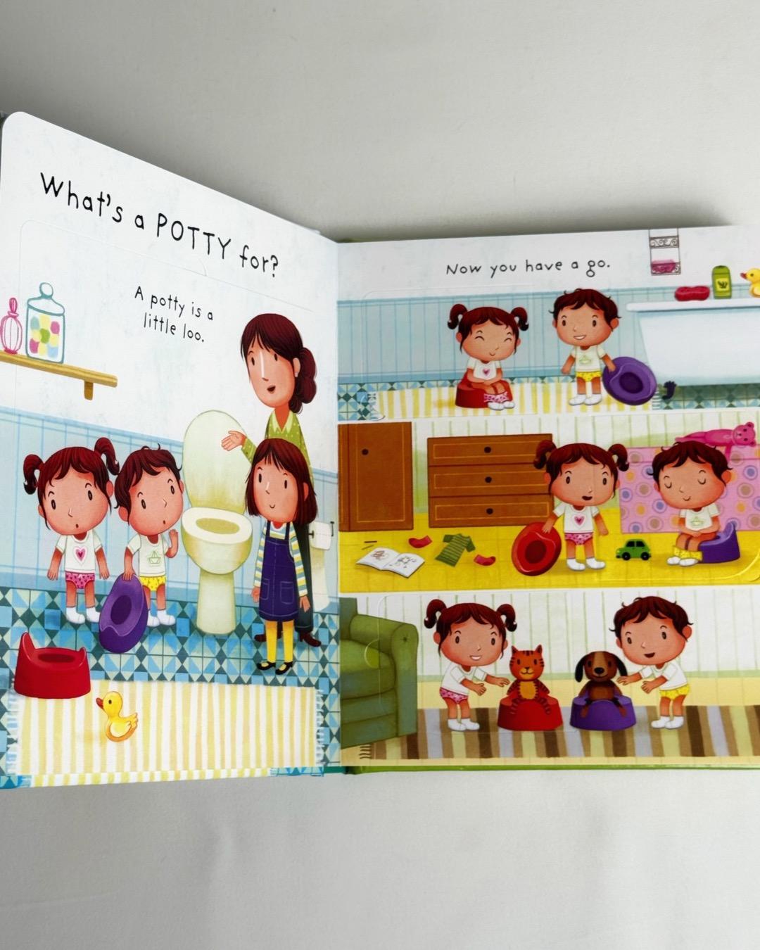 Кэти Дэйнс Lift-the-Flap Very First Questions and Answers: Why do we need a potty? — фото 2