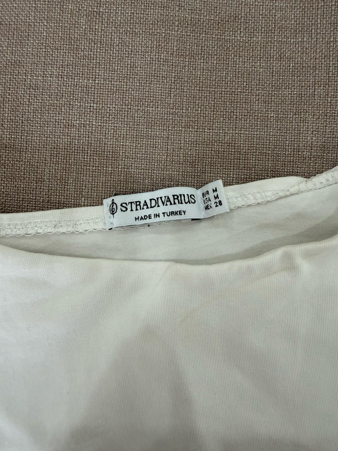 Stradivarius Белый топ Stradivarius — фото 2