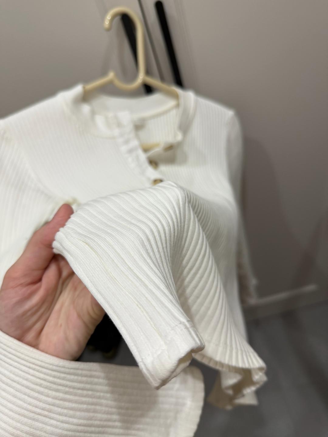 Zara ZARA кофта в рубчик — фото 2