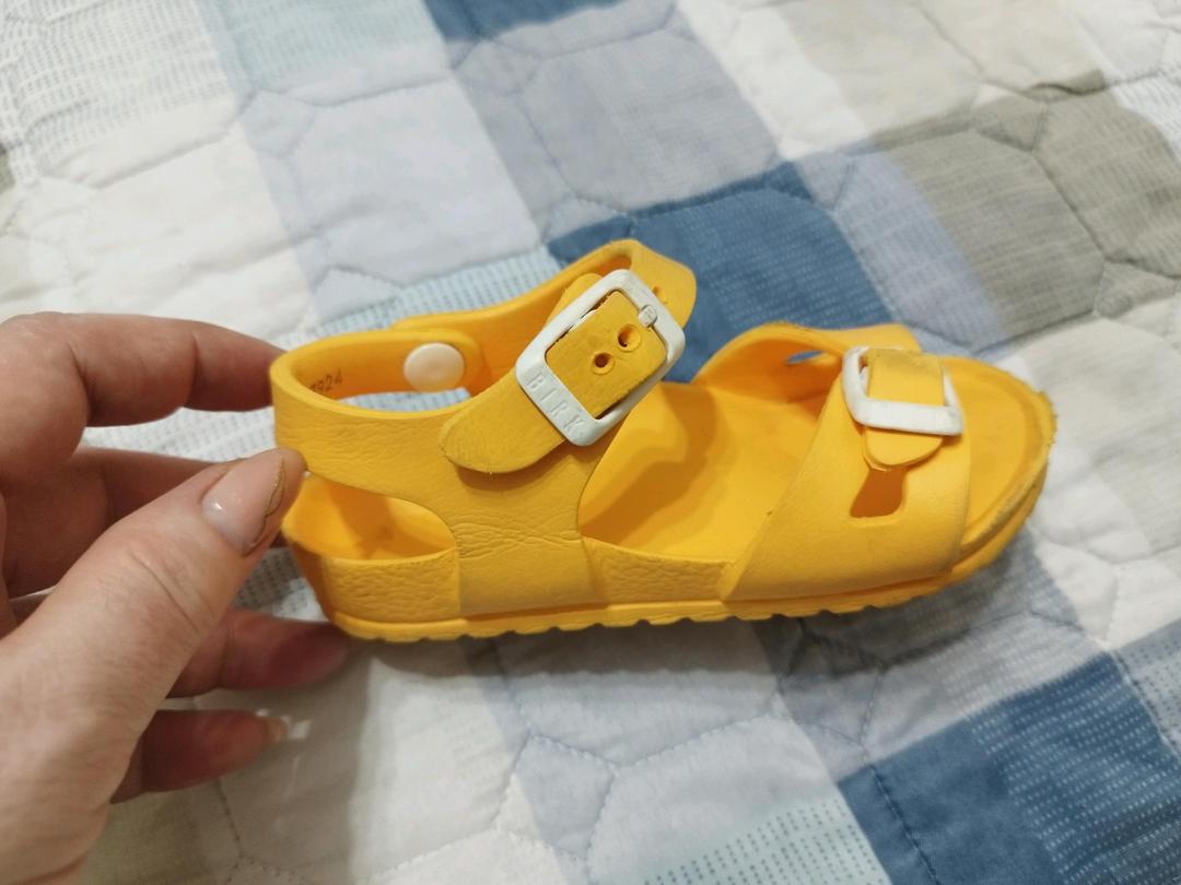 Birkenstock Сандалии Birkenstock, размер 24 (15 см), оригинал. — фото 2