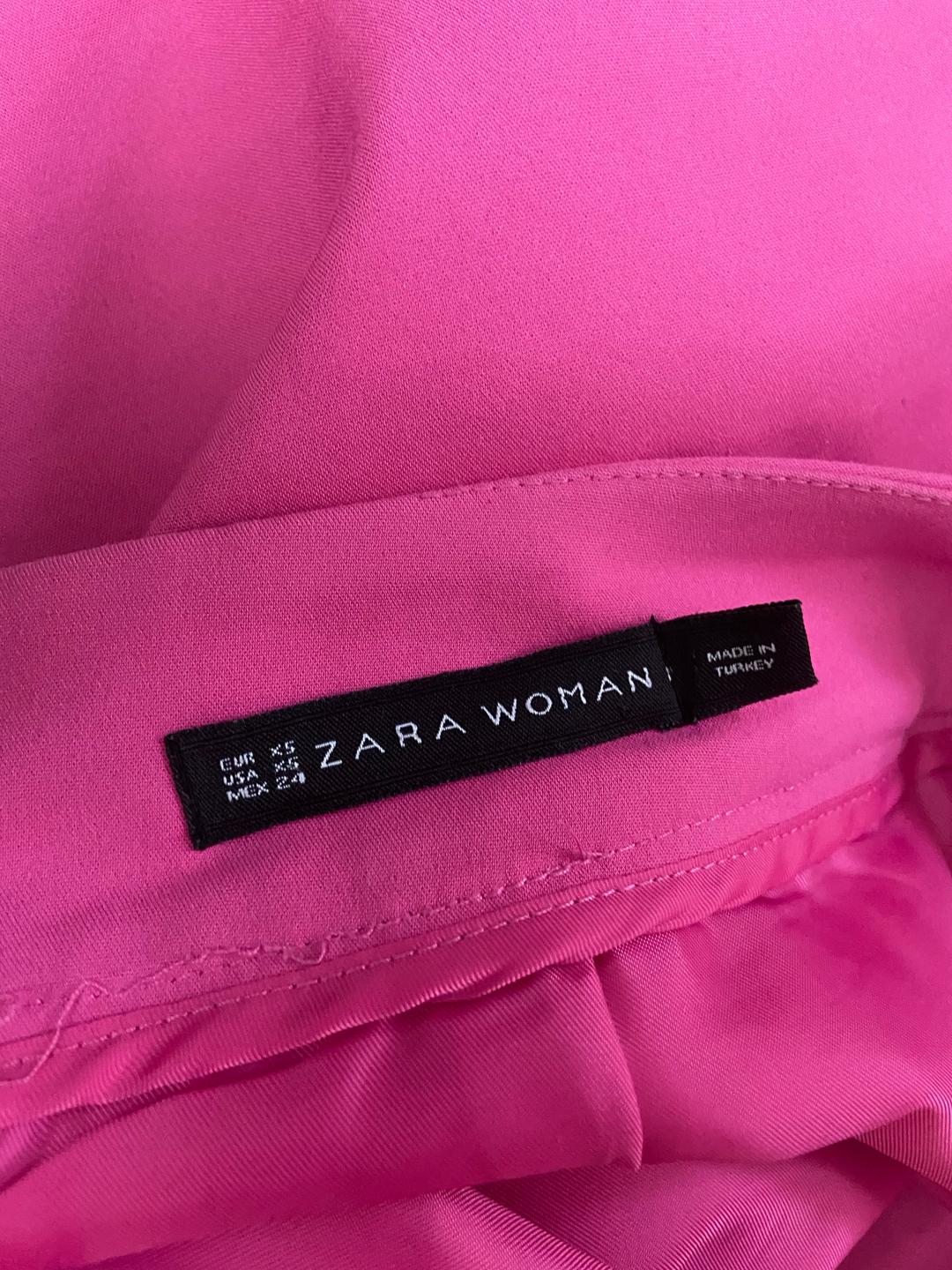 Zara розовая юбка — фото 2