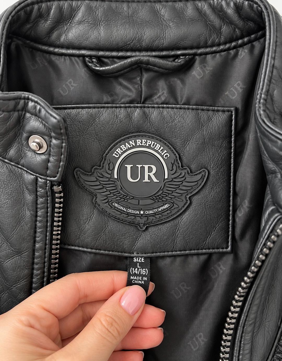 Urban Republic Стильная куртка Urban Republic 🇺🇸 из экокожи 🖤 — фото 2