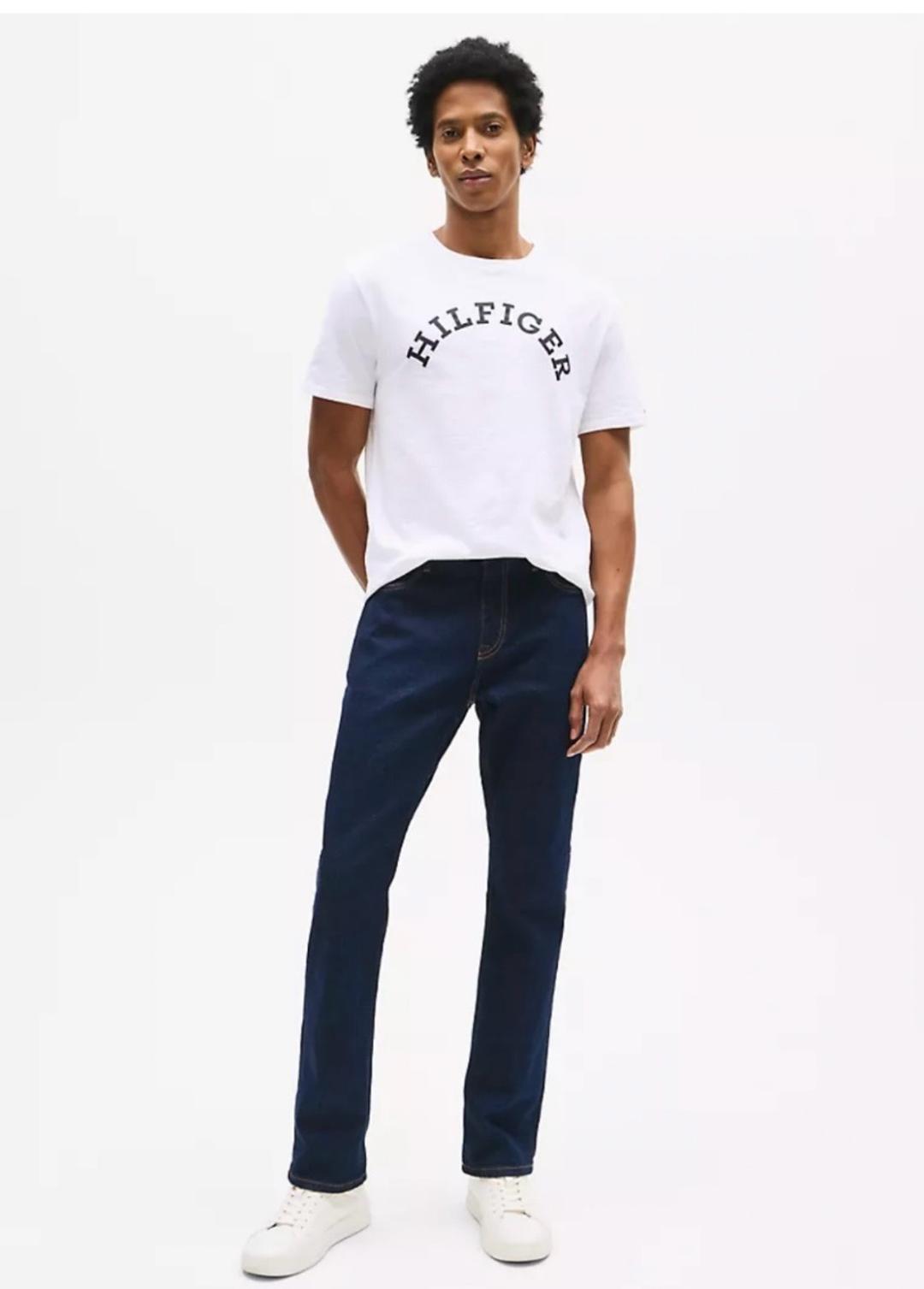 Tommy Hilfiger Мужская хлопковая футболка Tommy Hilfiger — фото 2