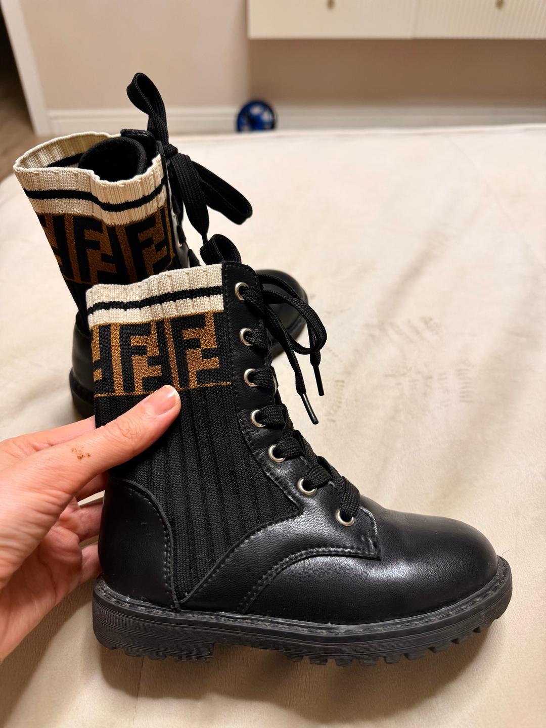 Fendi Ботинки Fendi детские — фото 2