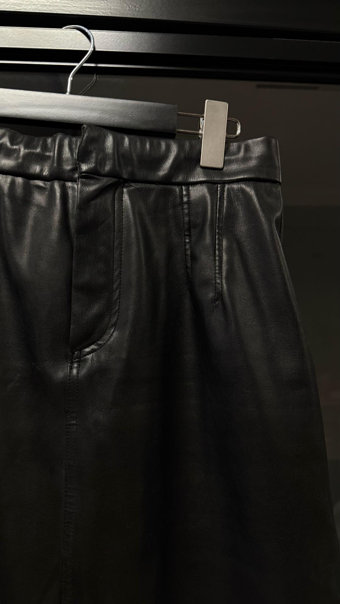 Zara Юбка ZARA из экокожи — фото 2