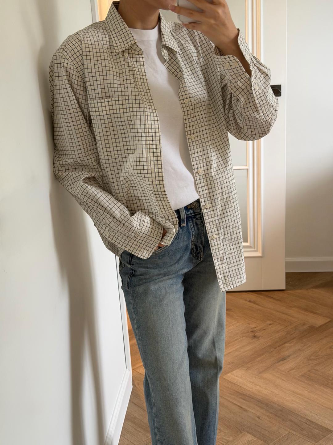 Uniqlo Рубашка в клетку бренда Uniqlo — фото 2