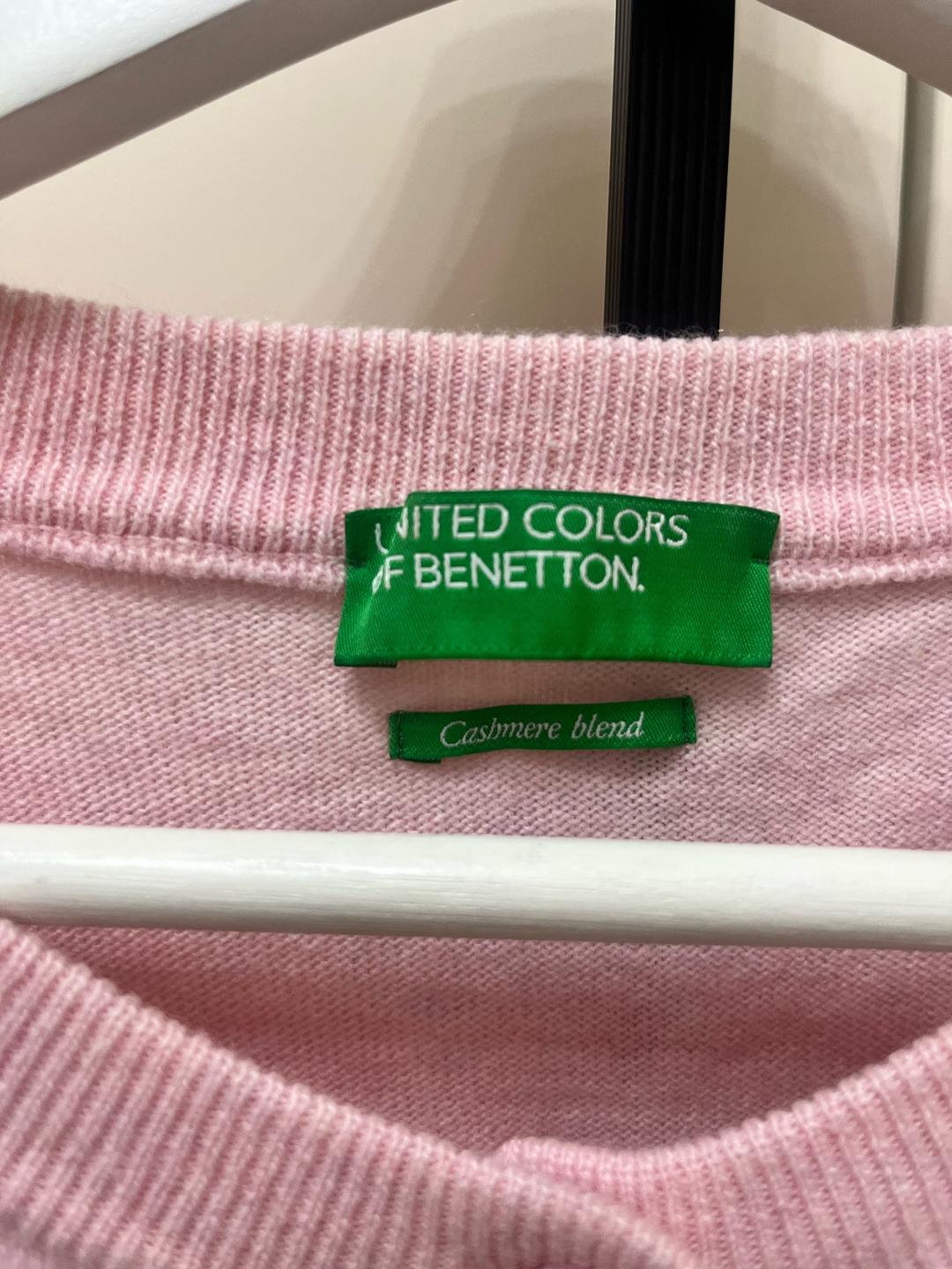 United Colors of Benetton Розовый кардиган — фото 2