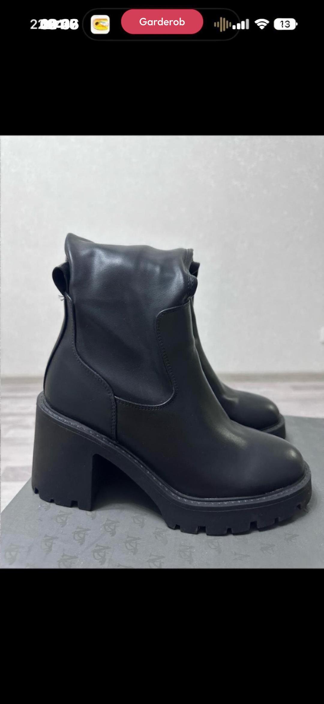 Zara Сапоги ботфорты Zara новые — фото 2