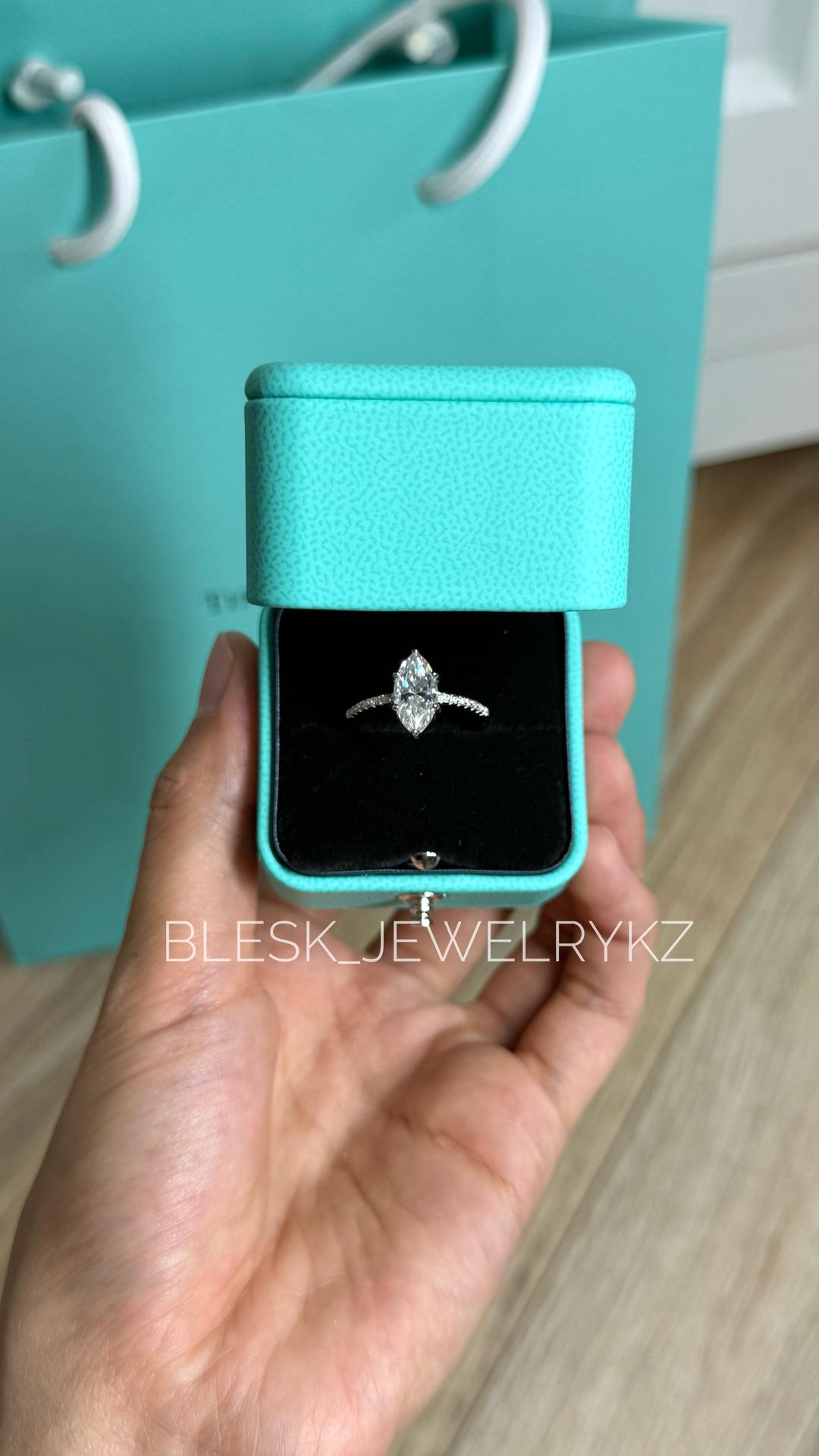 Moissanite Кольцо серебро 925 муассаниты moissanite — фото 2