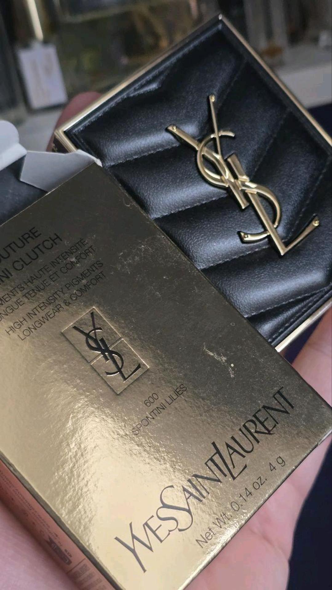 Yves Saint Laurent ysl couture mini clutch 600 spontini lilies Палетка теней — фото 2