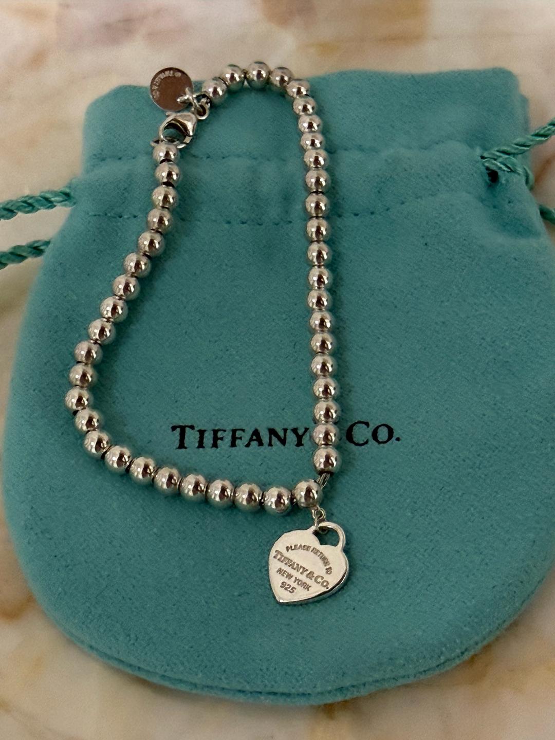 Tiffany & Co. Браслет Tiffany & Co. с подвеской-сердцем — фото 2
