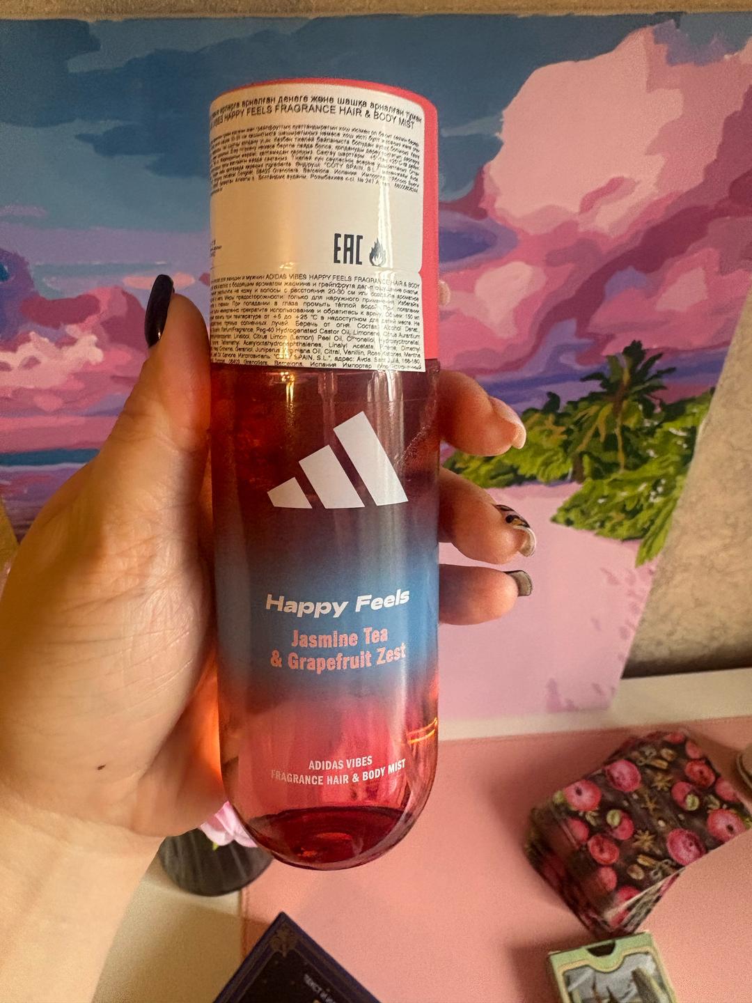 Adidas Спрей для тела и волос adidas Vibes Happy Feels — фото 2