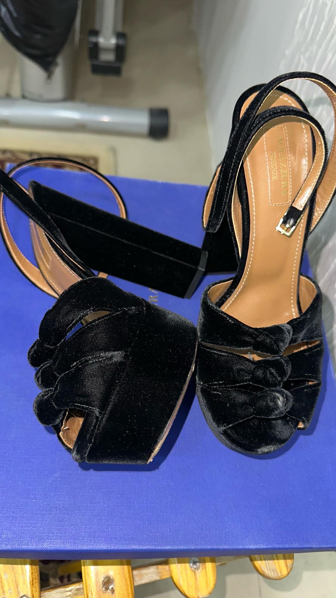Aquazzura Сандалии на платформе Aquazzura Mira — фото 2