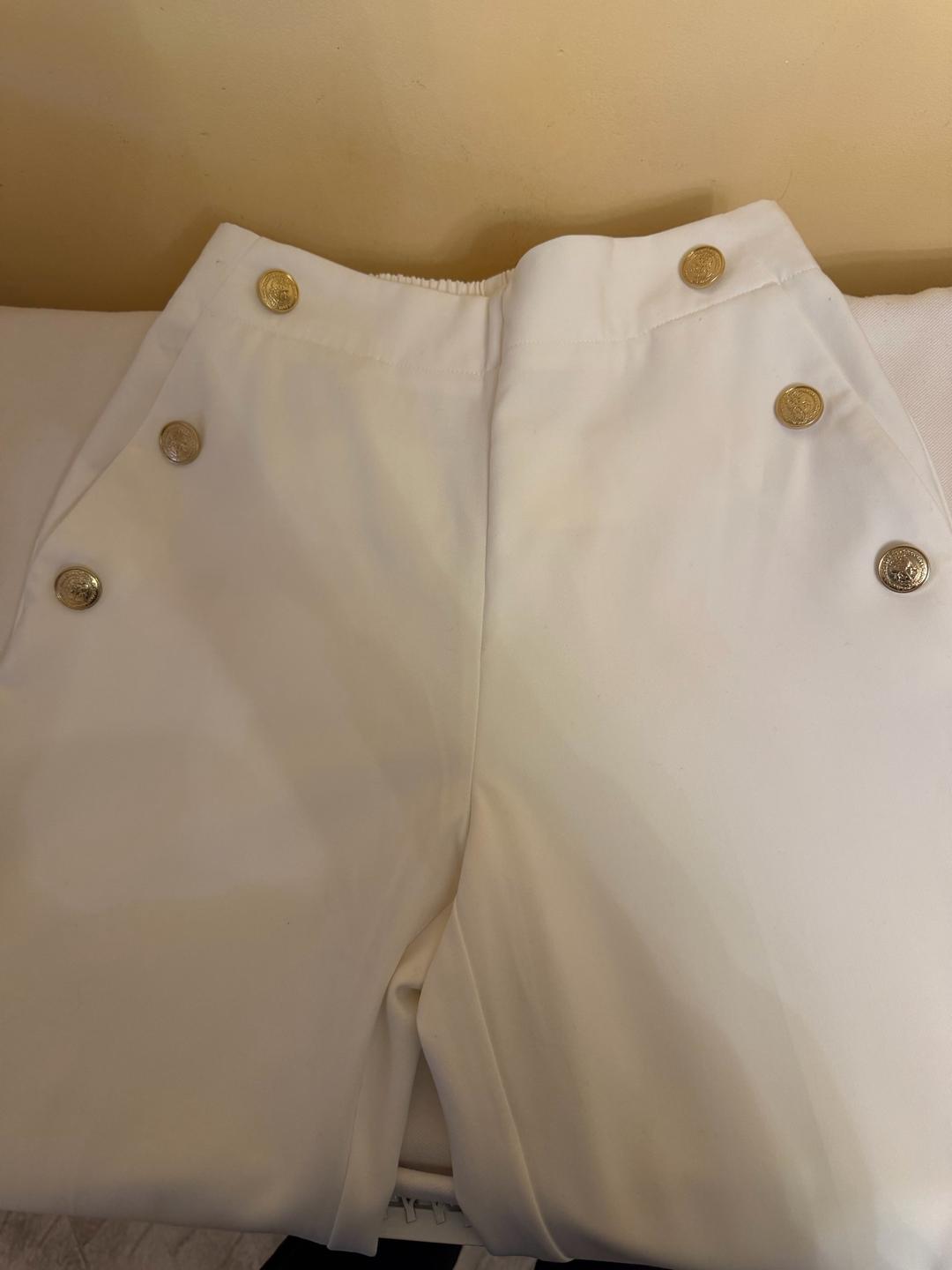 Zara ZARA White Tailored Pants ✨ — фото 2
