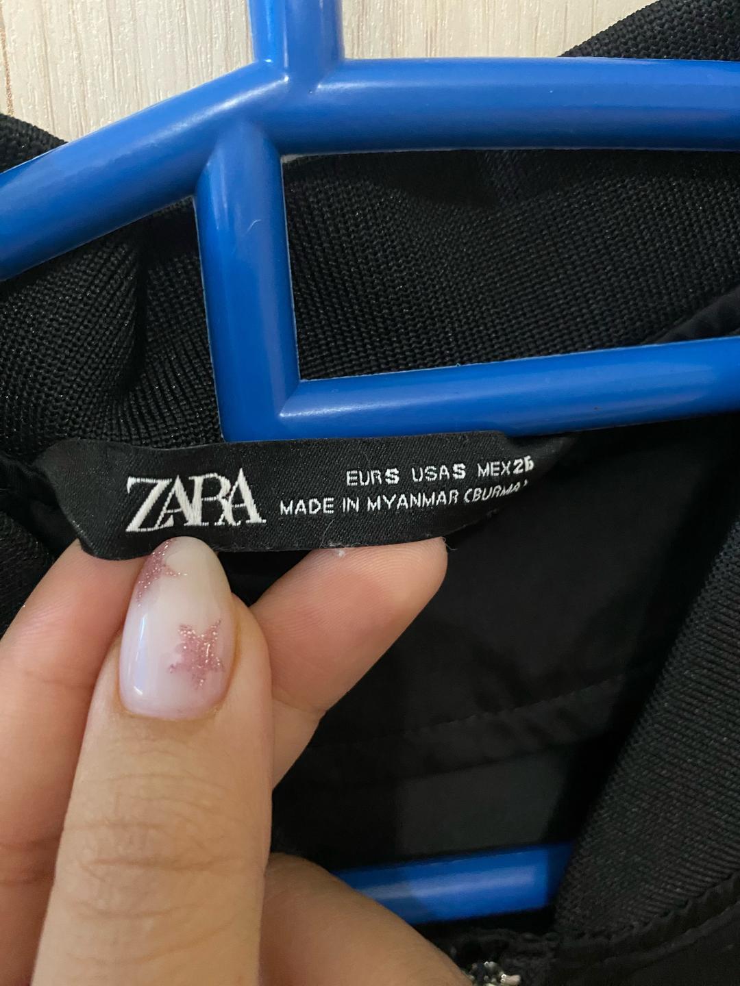 Zara Черная курточка Zara — фото 2