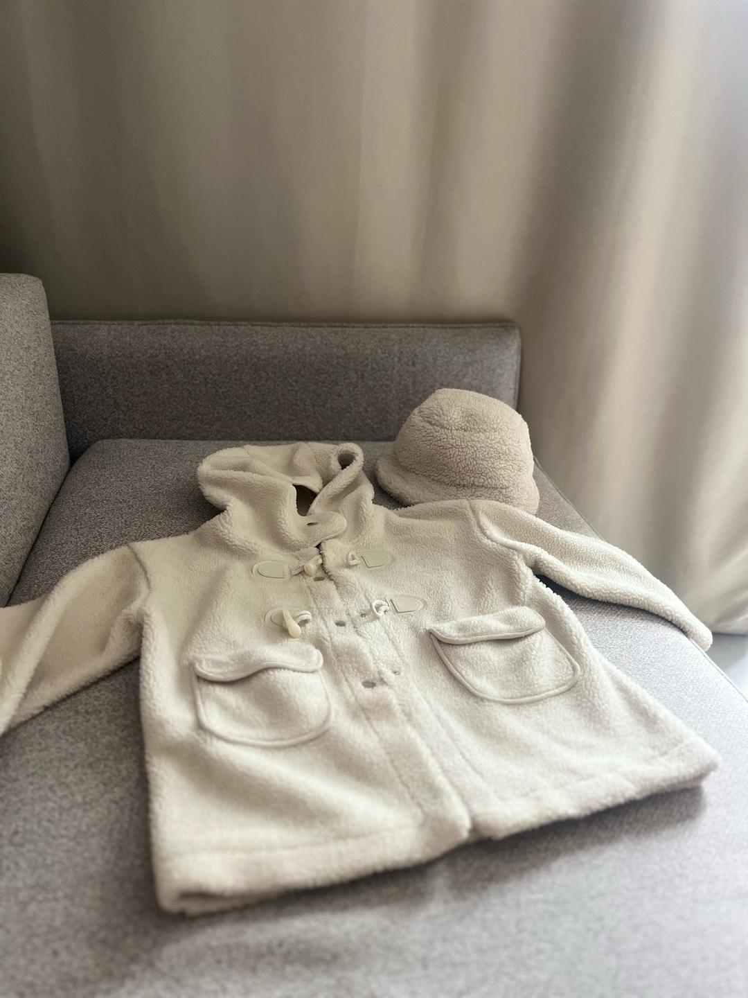 H&M Куртка H&M детская из искусственного меха — фото 2