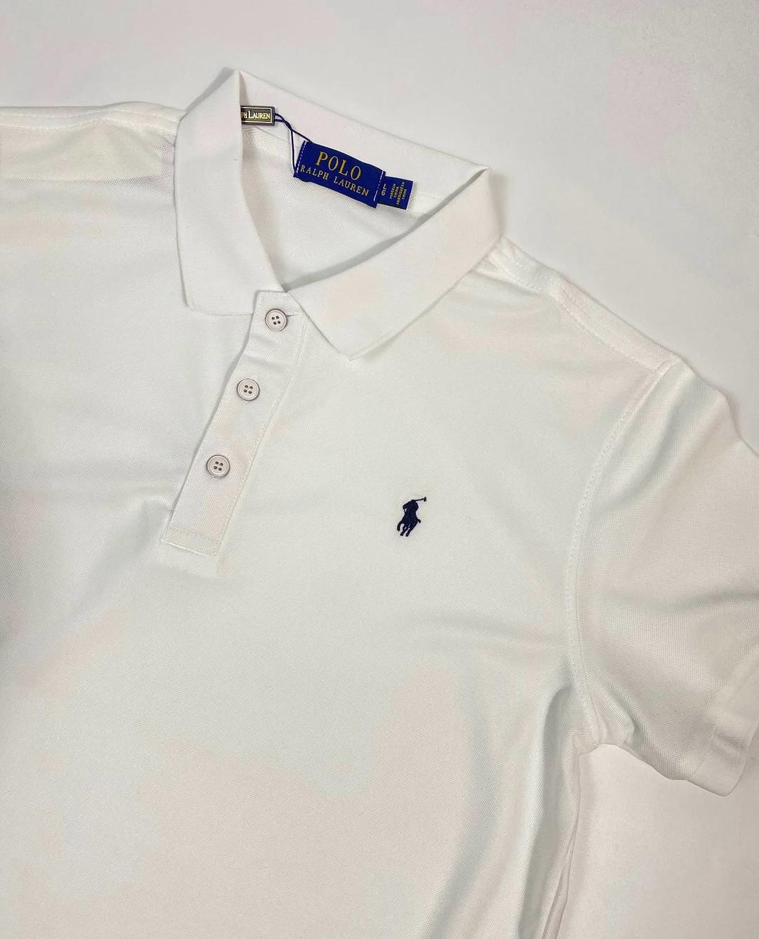 Polo Ralph Lauren Поло Ralph Lauren белое уни — фото 2